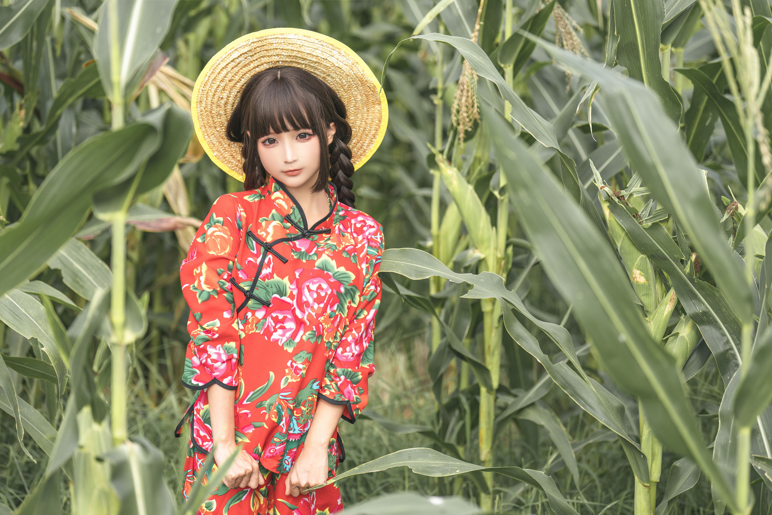 动漫博主蠢沫沫 – 苞米地的故事 Cosplay-第2张