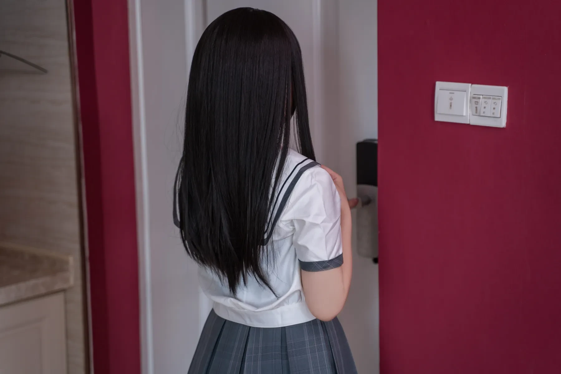 虎森森 – 下班后的OL2 Cosplay-第17张