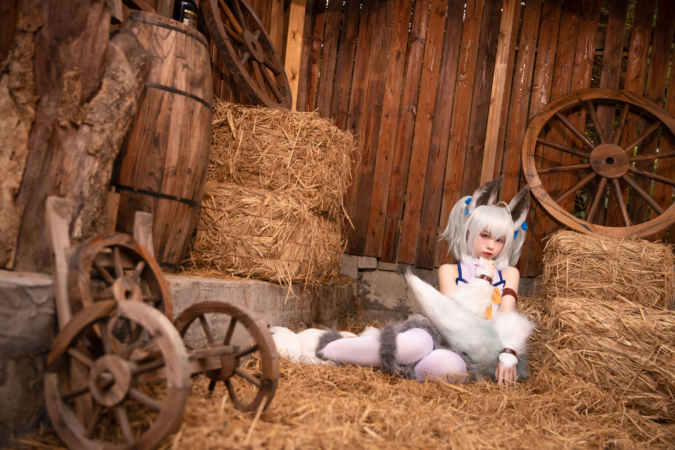 动漫博主G44不会受伤 – 地牢刹那常服 Cosplay-第40张