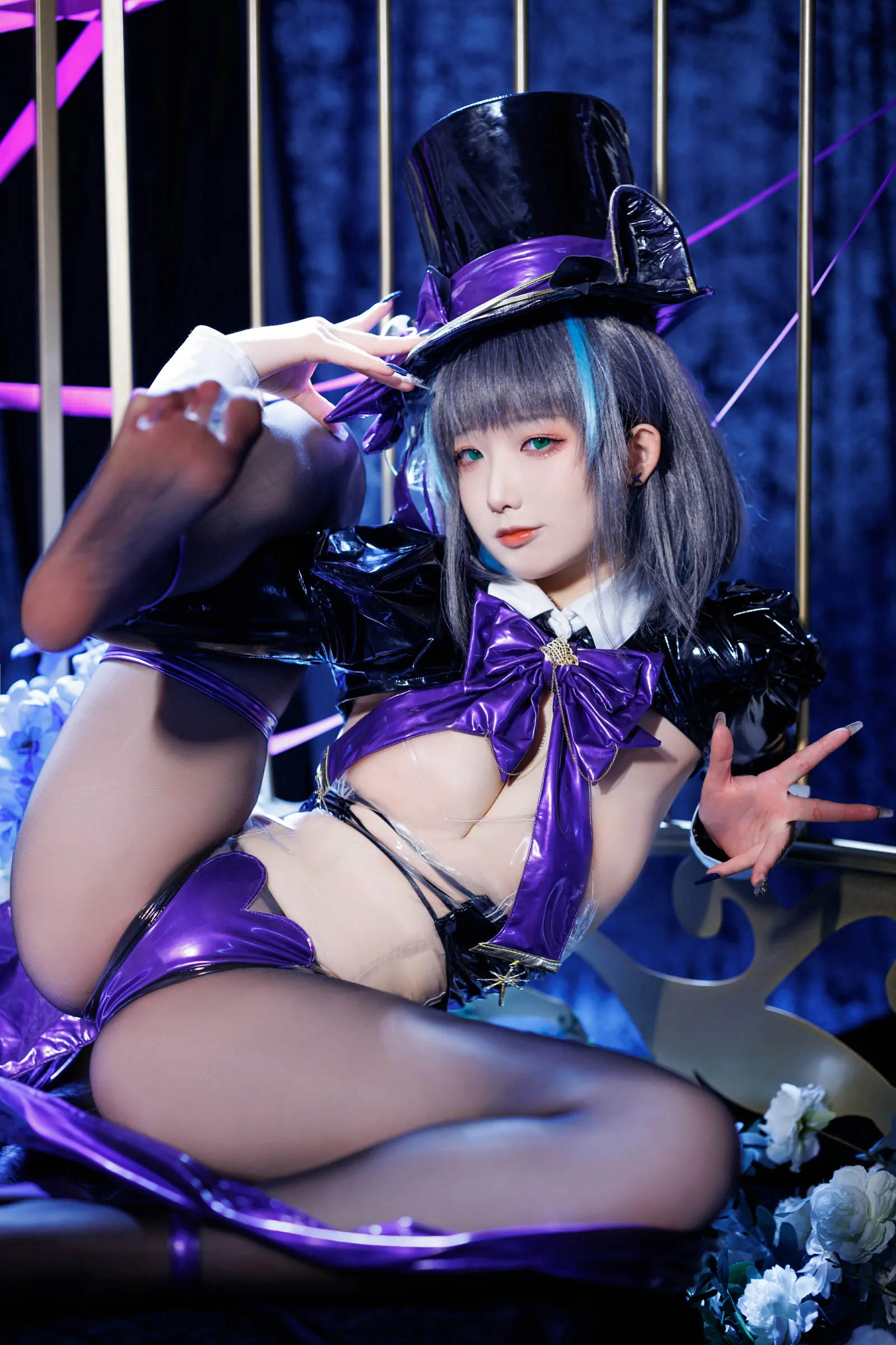 封疆疆v  柴郡魔术师 绚烂夜梦[50P] Cosplay-第27张