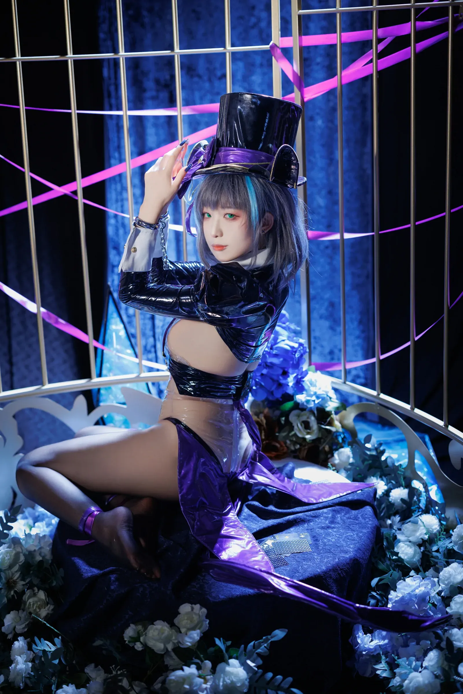封疆疆v  柴郡魔术师 绚烂夜梦[50P] Cosplay-第24张