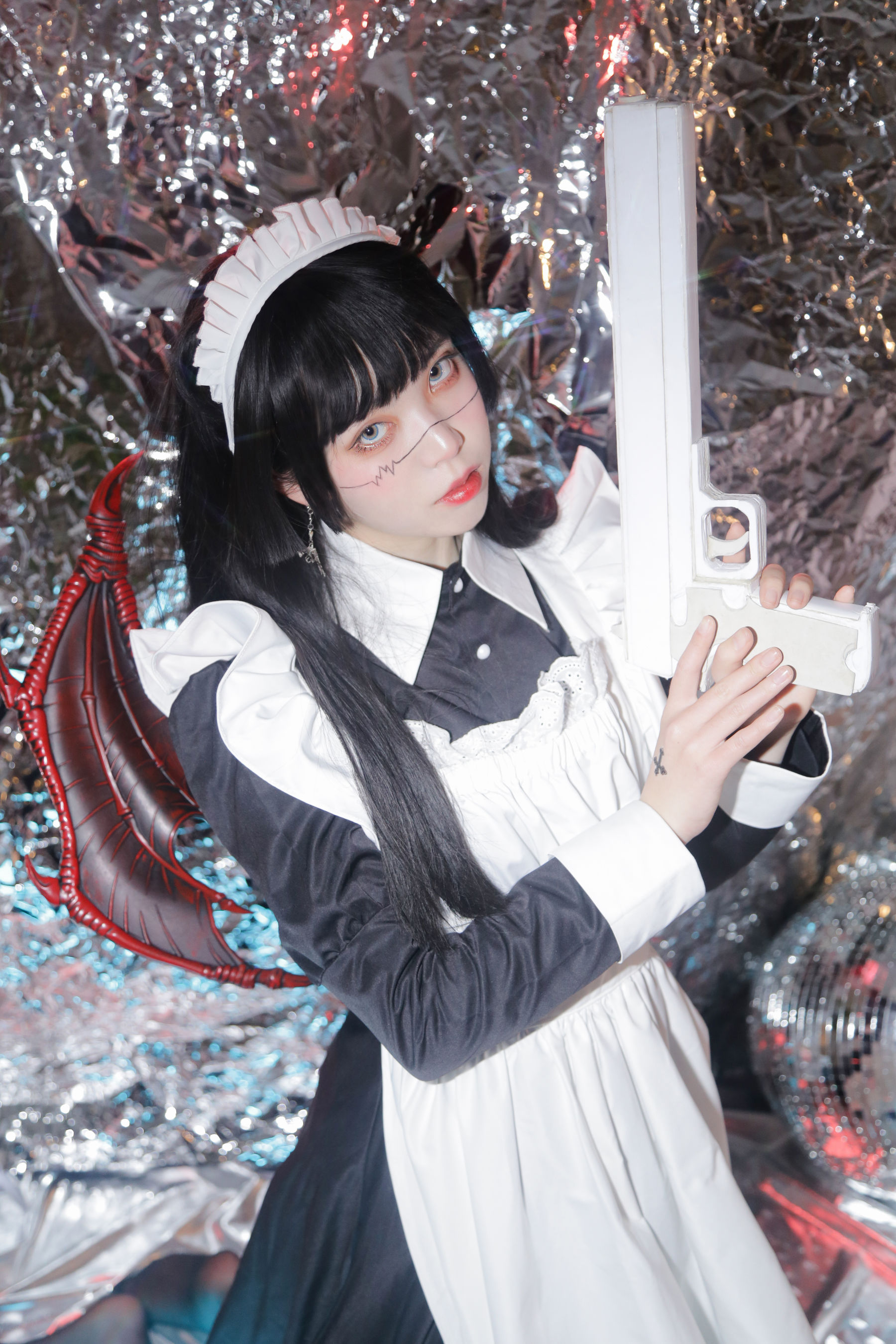 可爱妹子Fushii_海堂 – 生化女仆 Cosplay-第27张