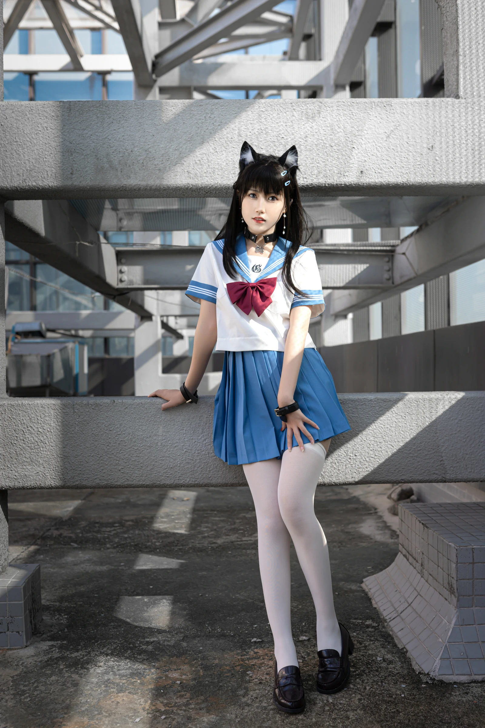 不呆猫 – 天台小m猫 Cosplay-第92张