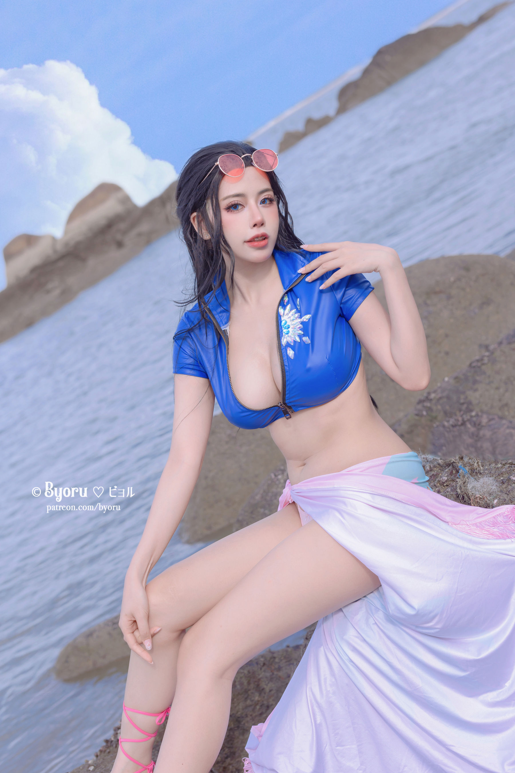 日本性感萝莉Byoru – Nico Robin Cosplay-第7张