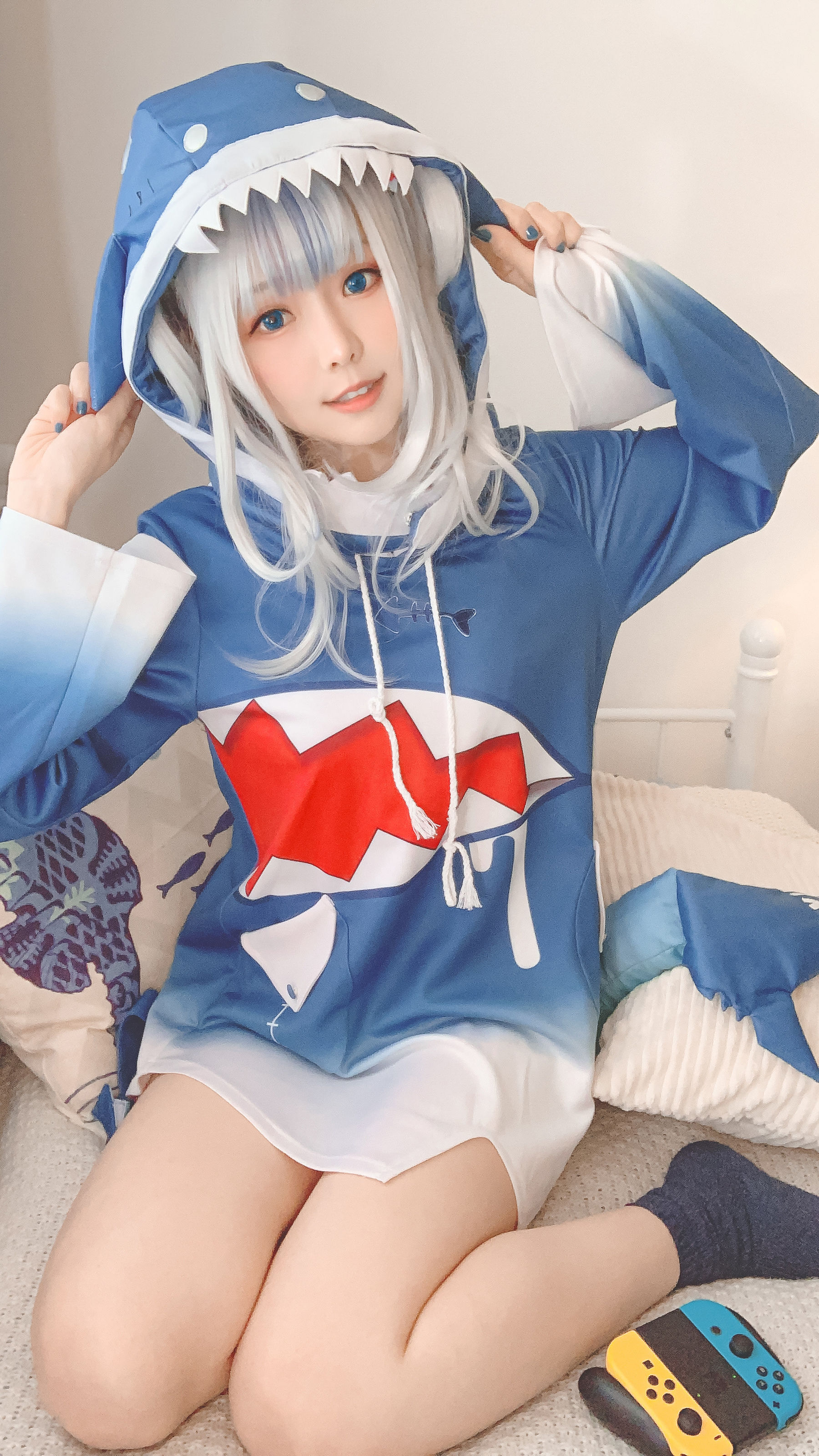 Ely_eee(ElyEE子) – 噶呜・古拉(小鲨鲨) Cosplay-第38张