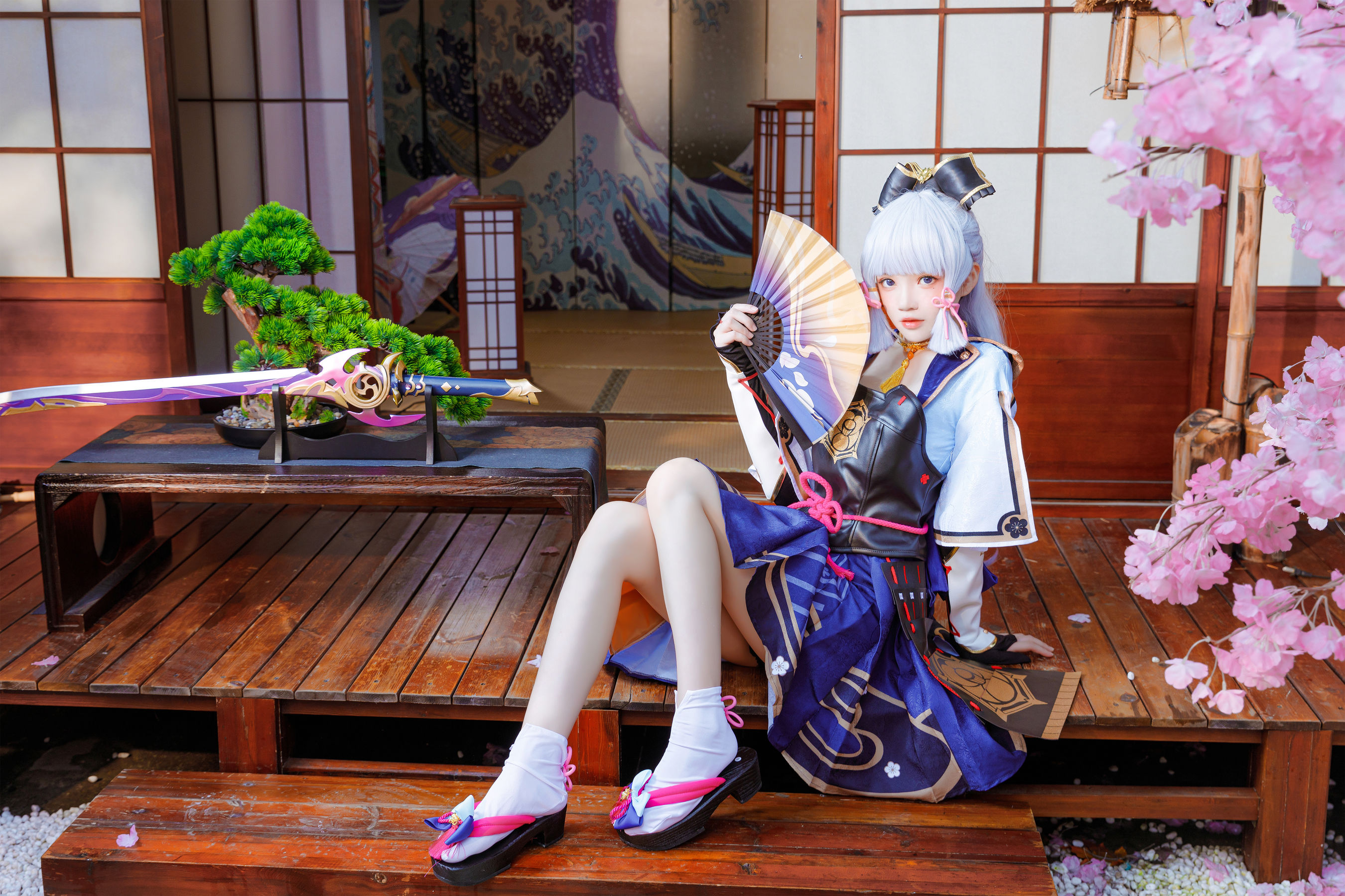 桜桃喵 – 神里绫华 Cosplay-第33张