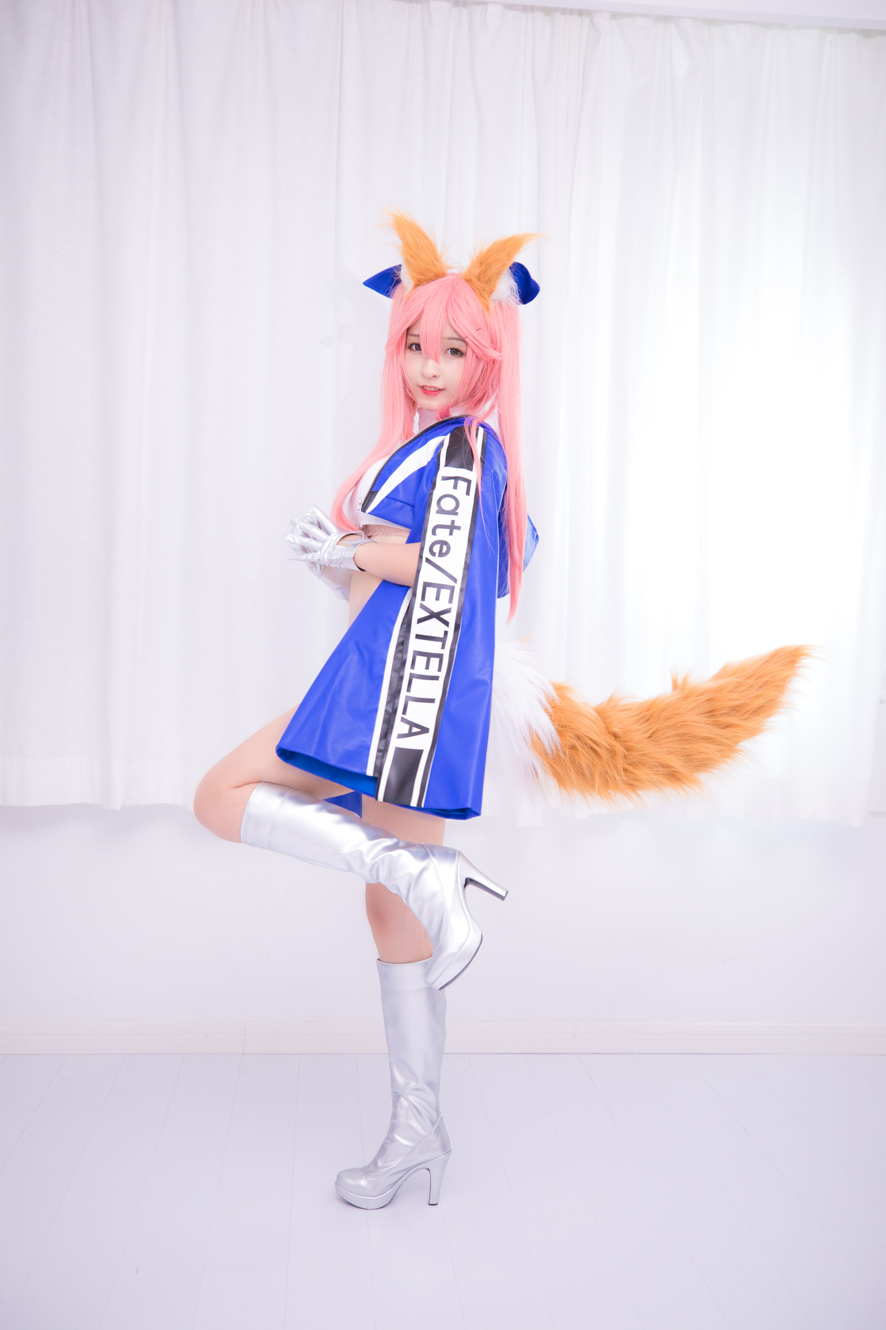 [萝莉COS] 神楽板真冬 目標はあなた、エンジン全開！！ Cosplay-第18张