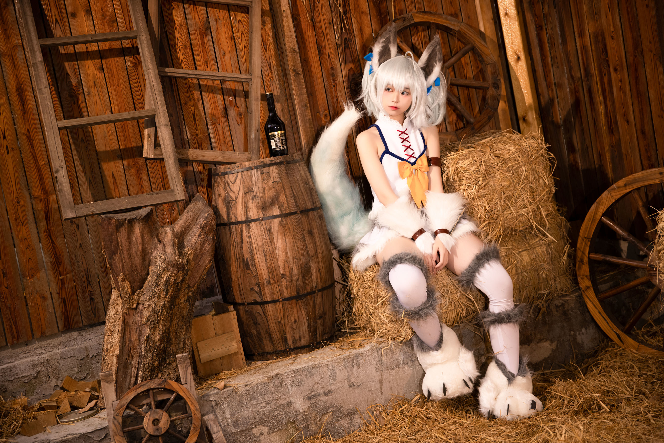 动漫博主G44不会受伤 – 地牢刹那常服 Cosplay-第12张