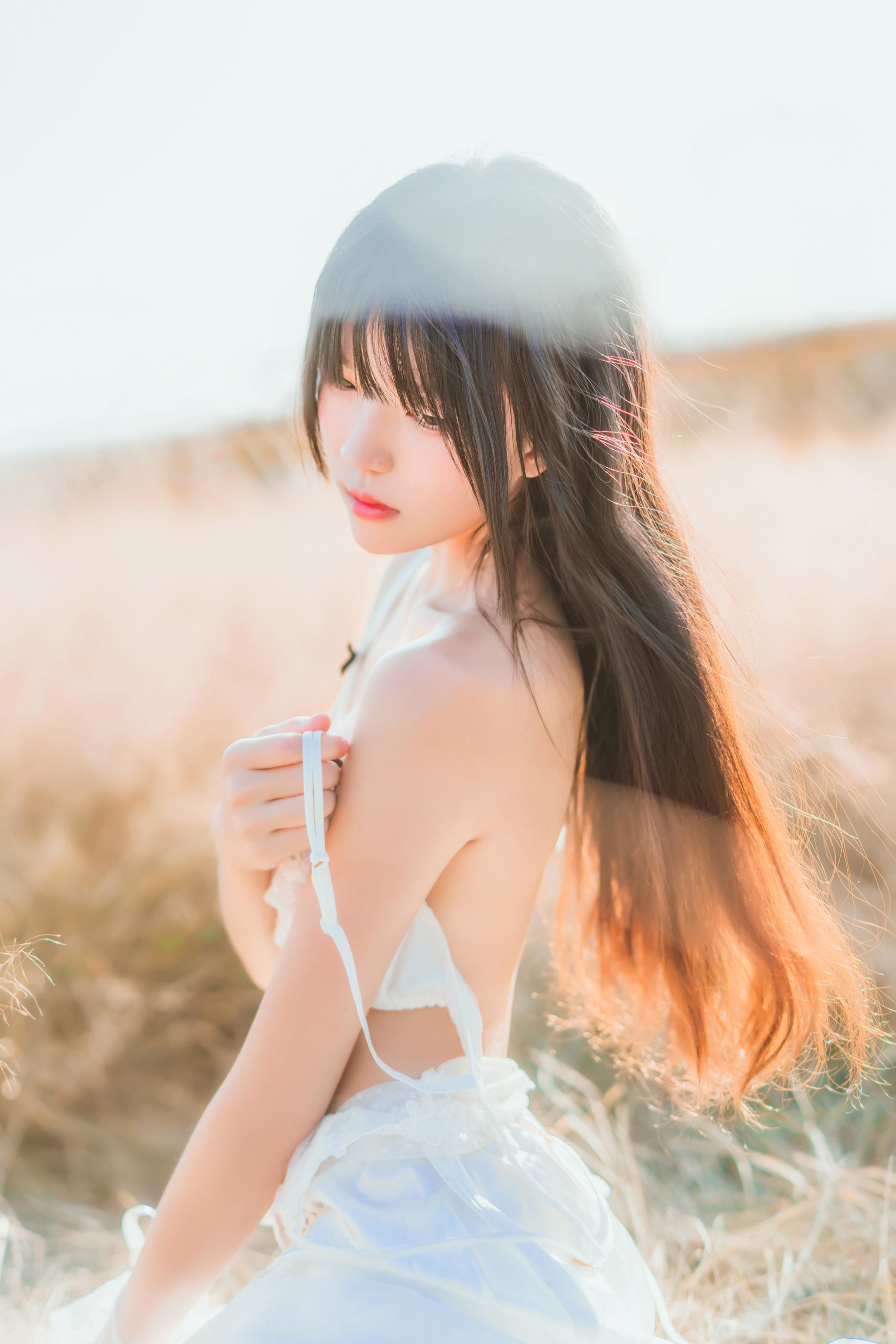 桜桃喵 原野上的浪漫 Cosplay-第4张
