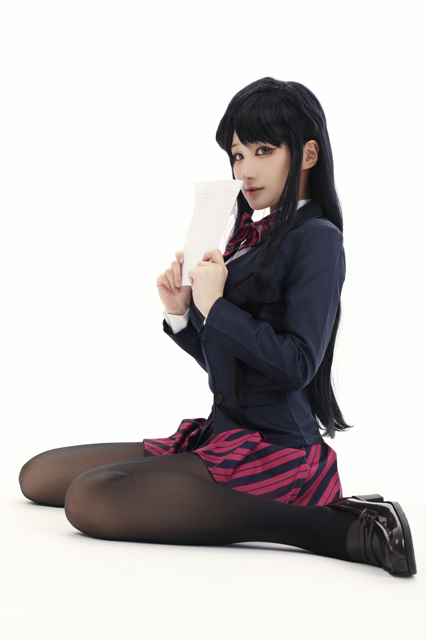 幼愛youmeko – 古见硝子 Cosplay-第13张