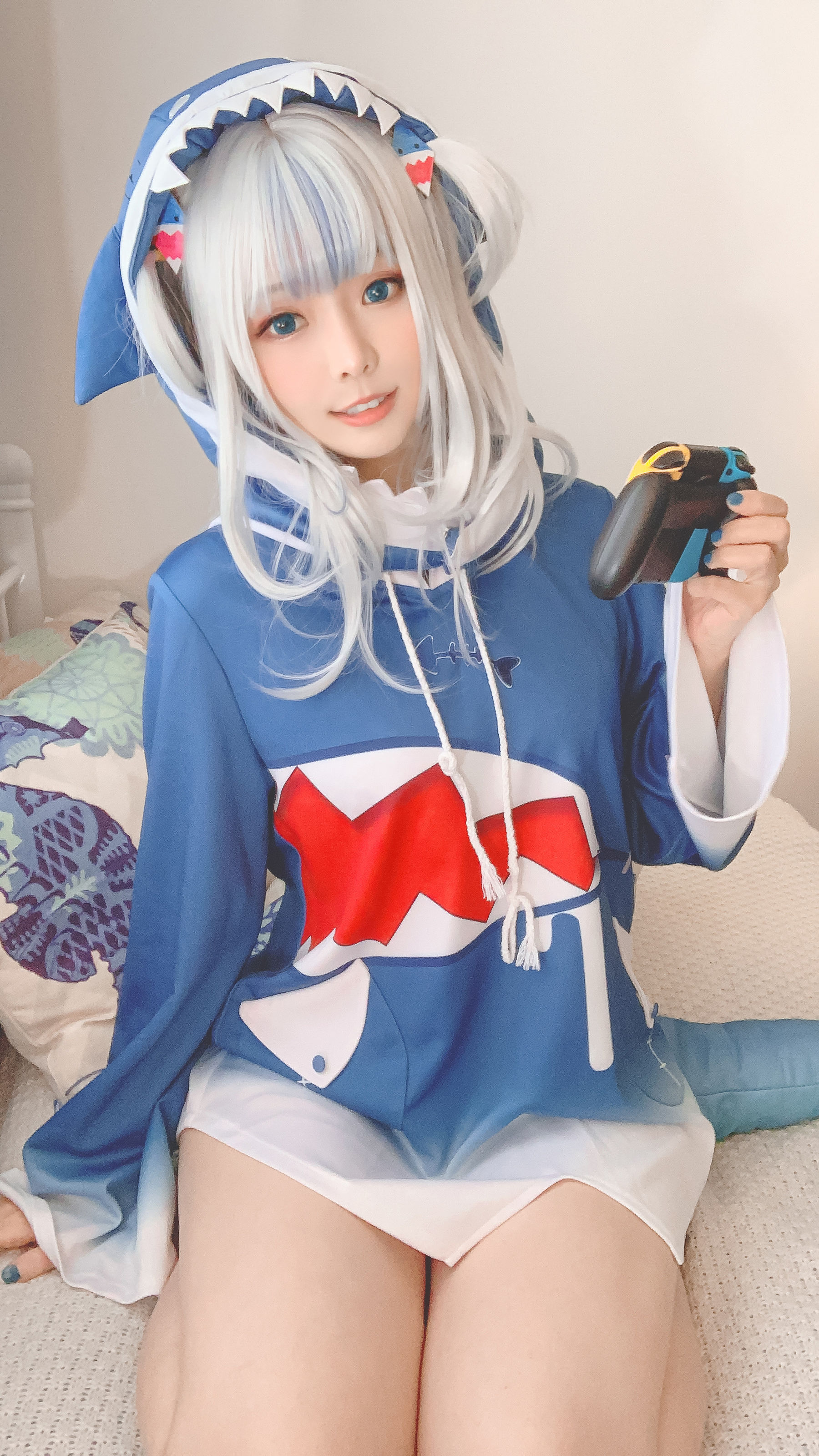 Ely_eee(ElyEE子) – 噶呜・古拉(小鲨鲨) Cosplay-第6张
