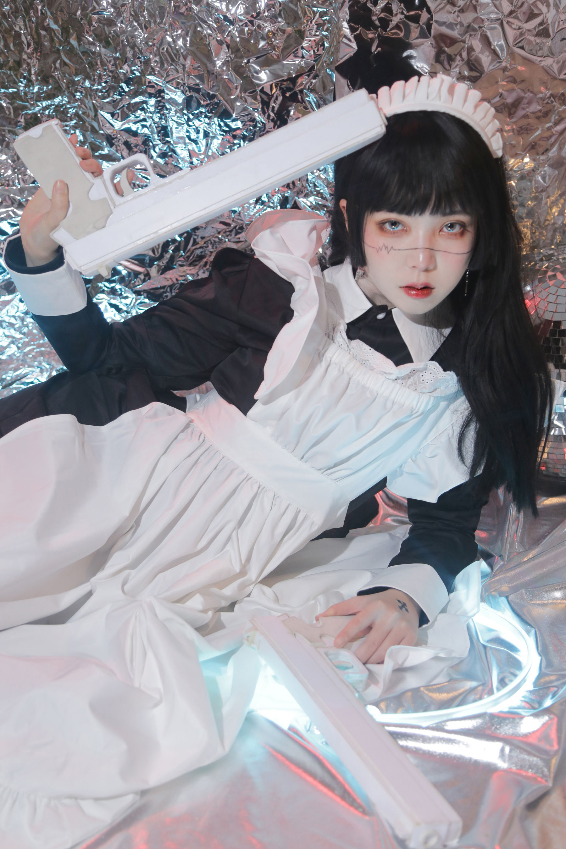 可爱妹子Fushii_海堂 – 生化女仆 Cosplay-第25张