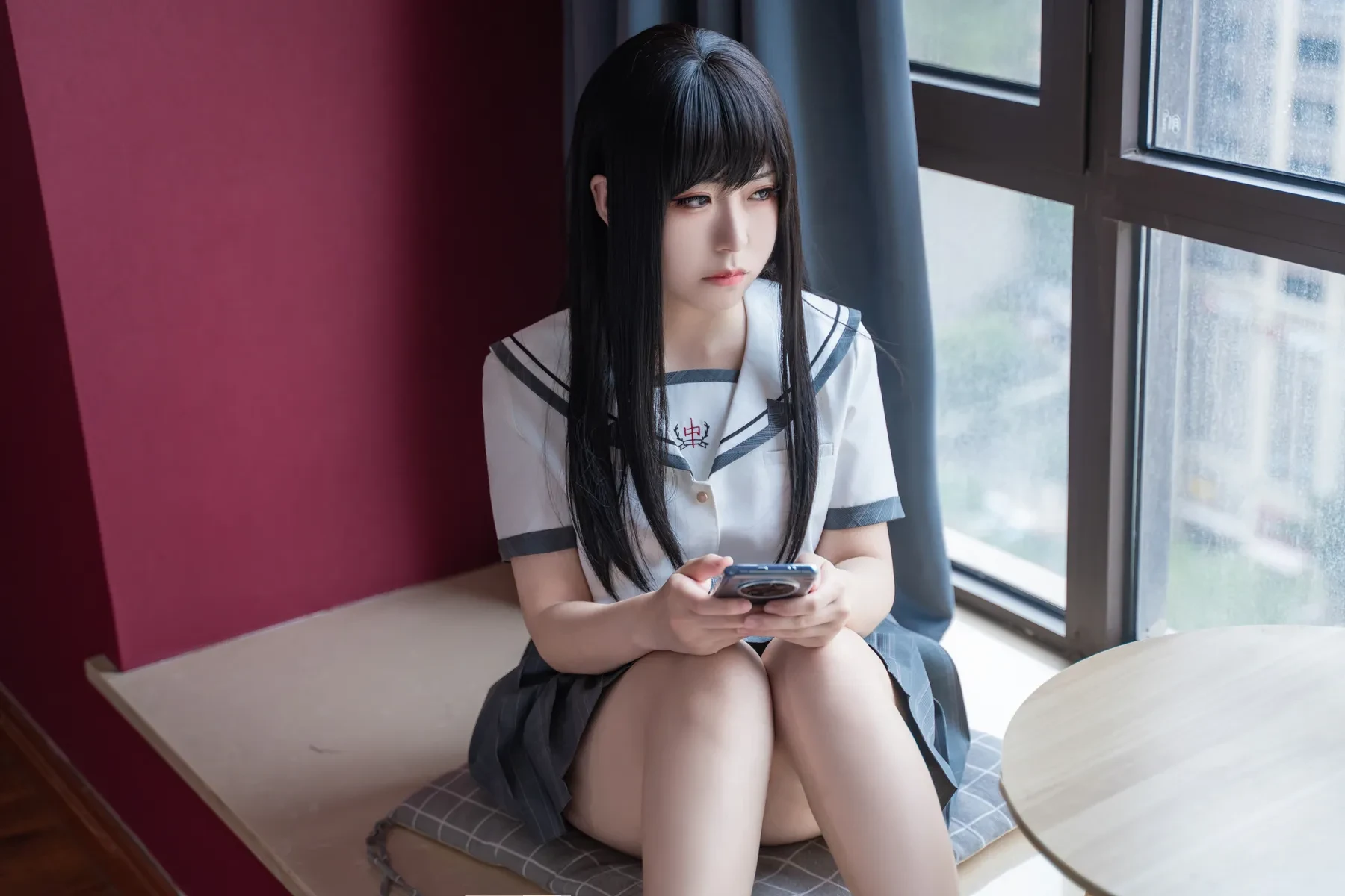 虎森森 – 下班后的OL2 Cosplay-第1张