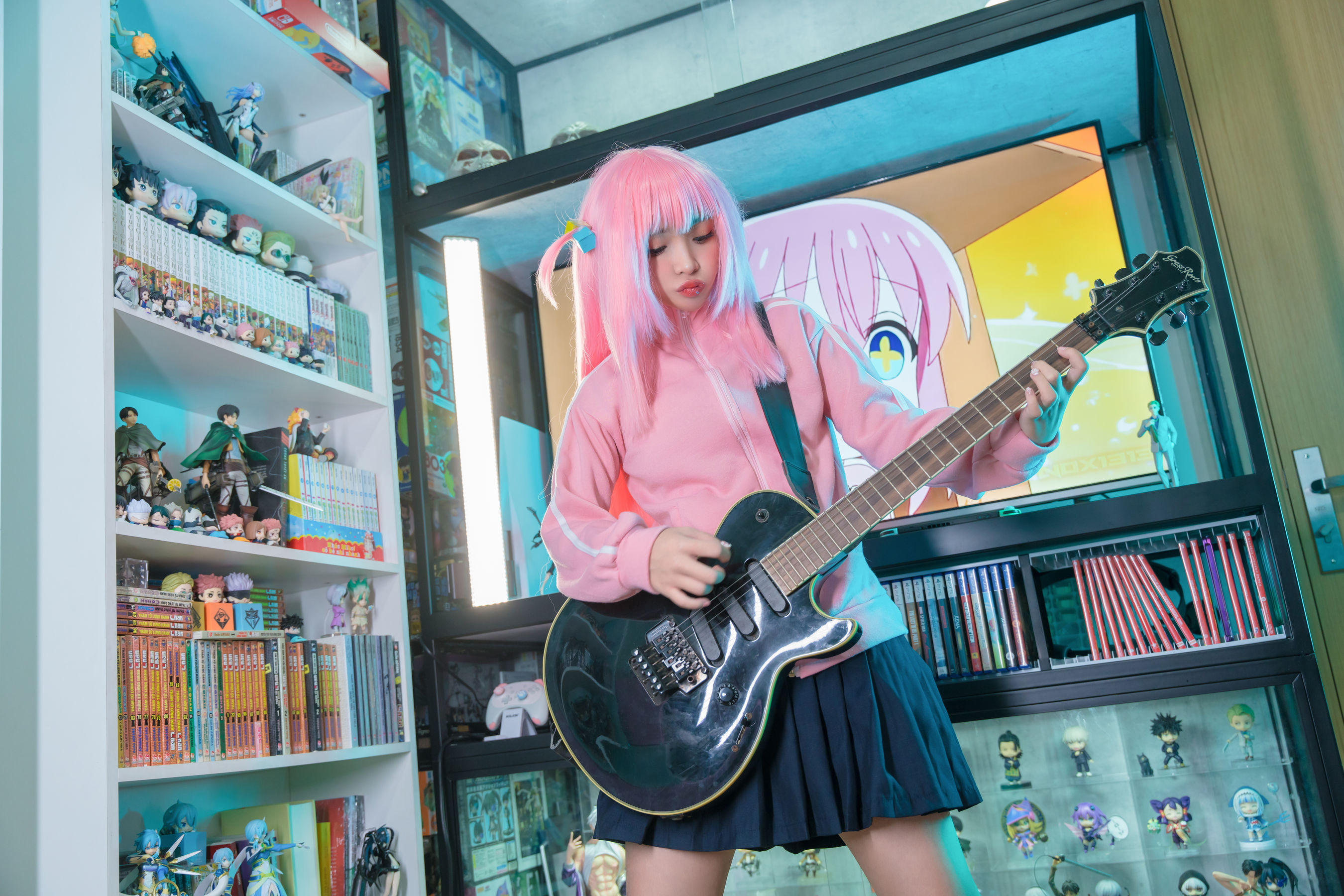 Umeko J – Bocchi Cosplay-第1张