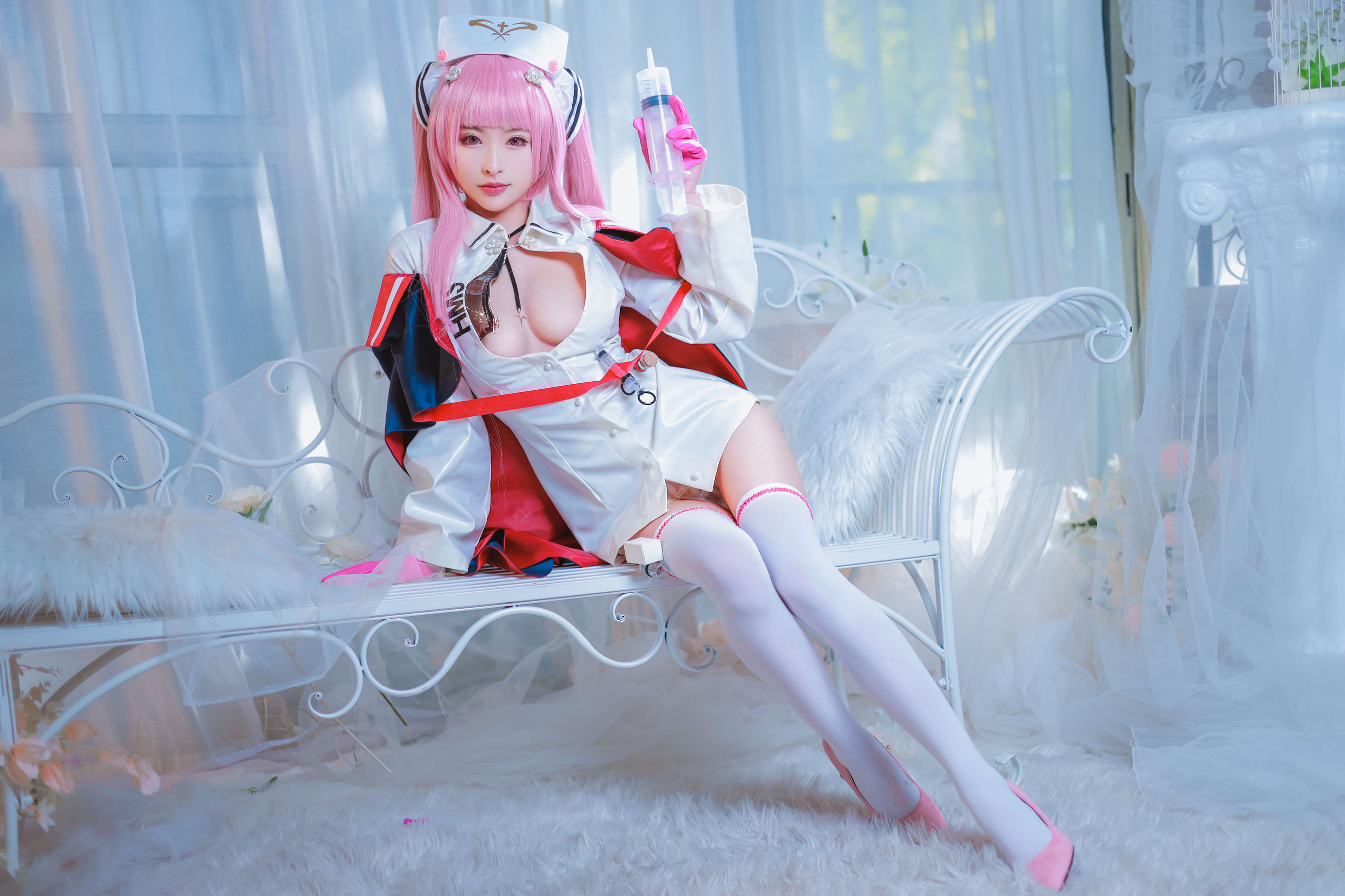 清水由乃 – 英仙座护士服 Cosplay-第8张