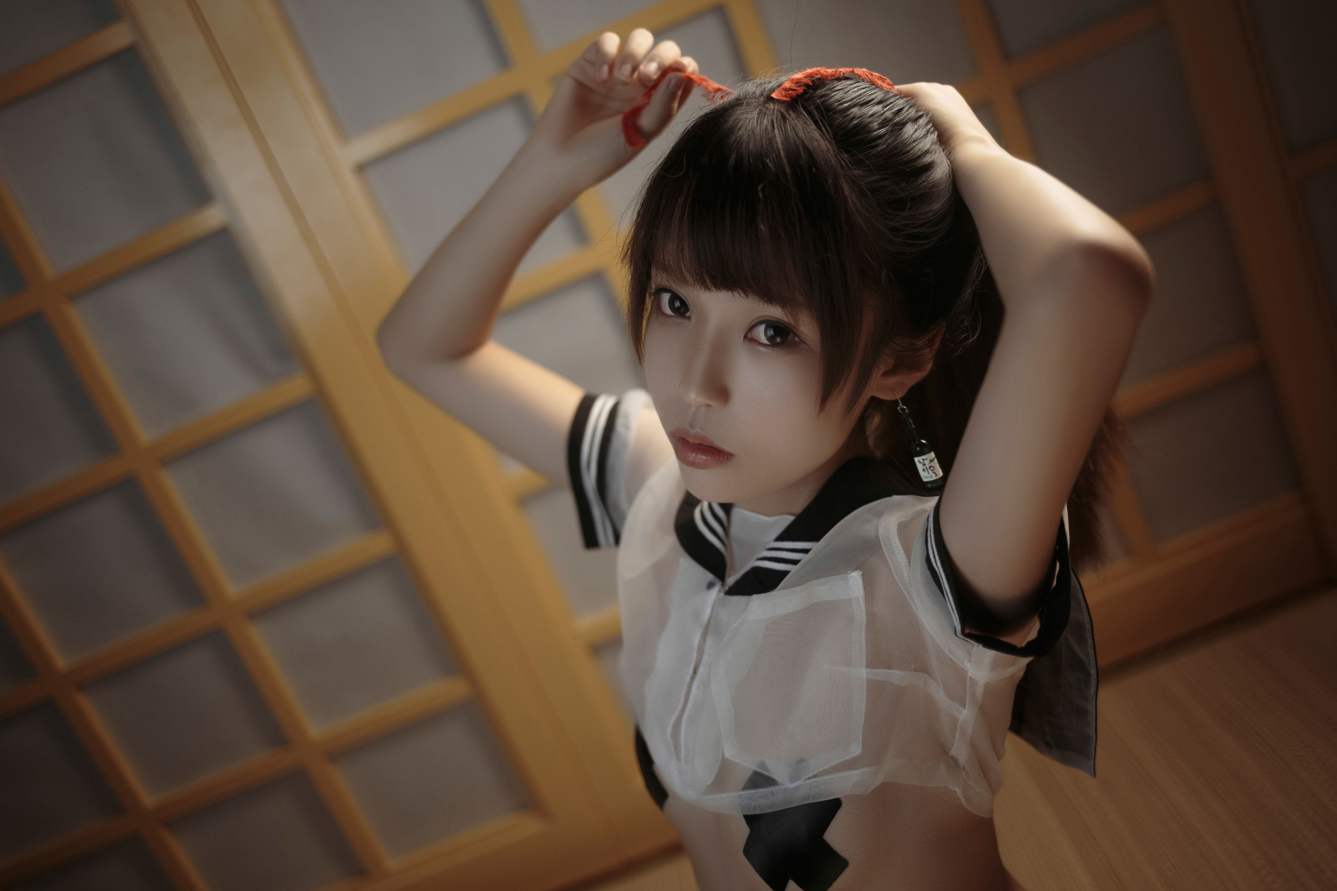 萌妹白易子教主 H系 Cosplay-第9张