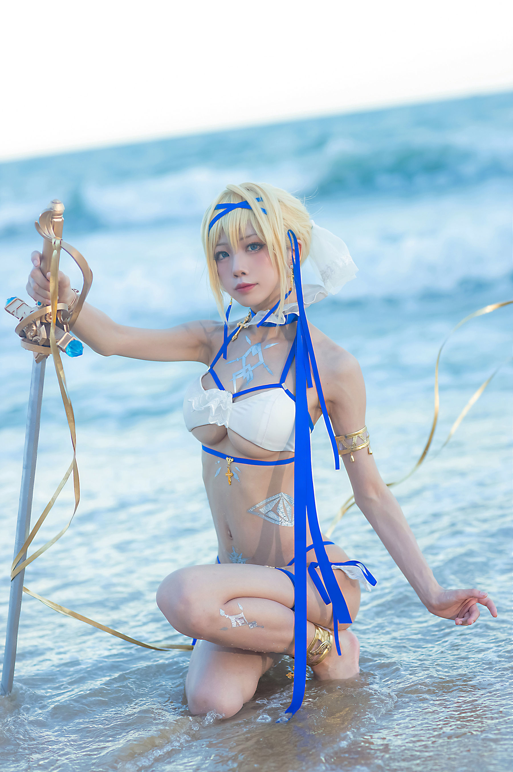 动漫博主水淼aqua – 圣女贞德 Cosplay-第30张