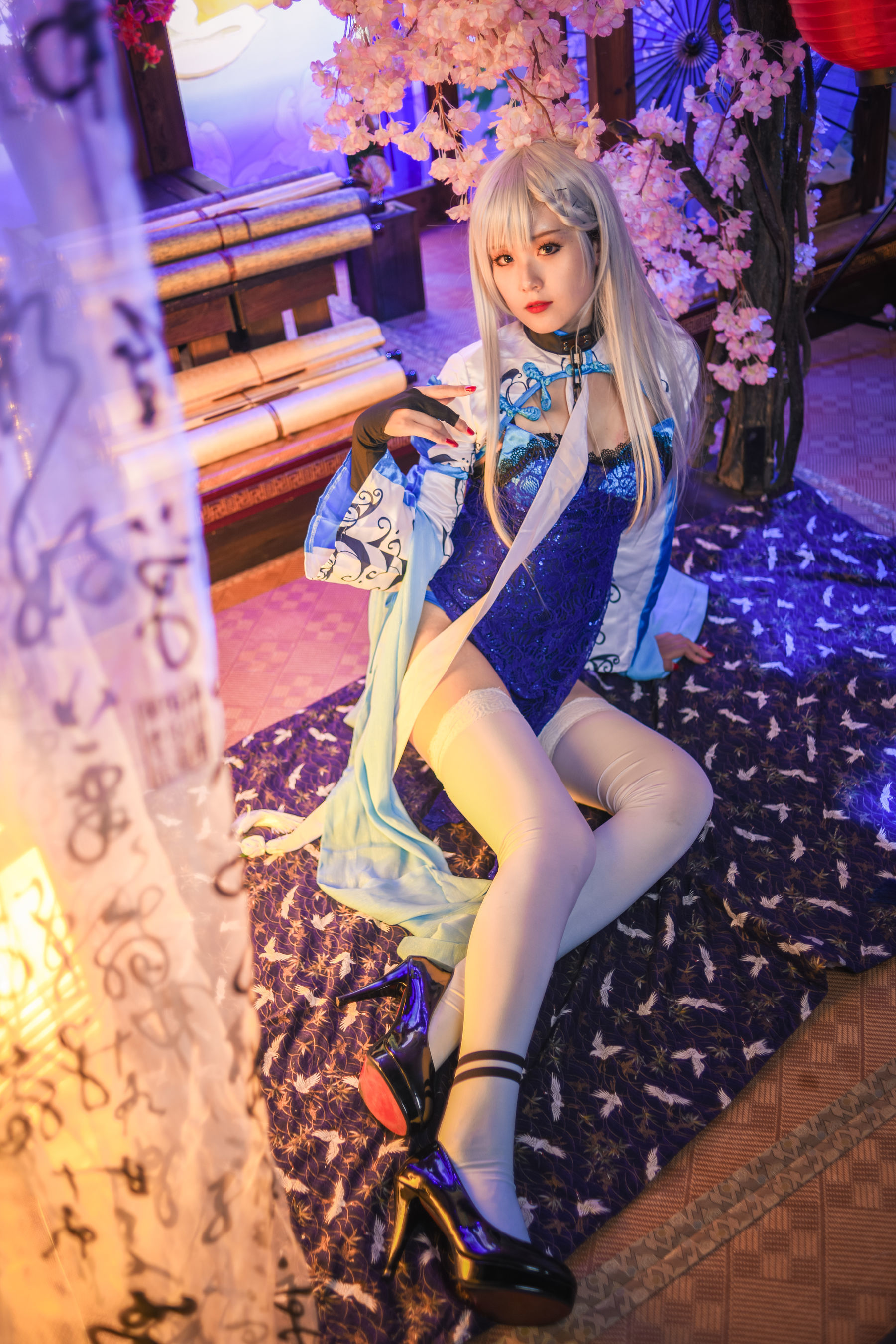 Coser小姐姐Akisoso秋楚楚 贝法 不知火 Cosplay-第34张