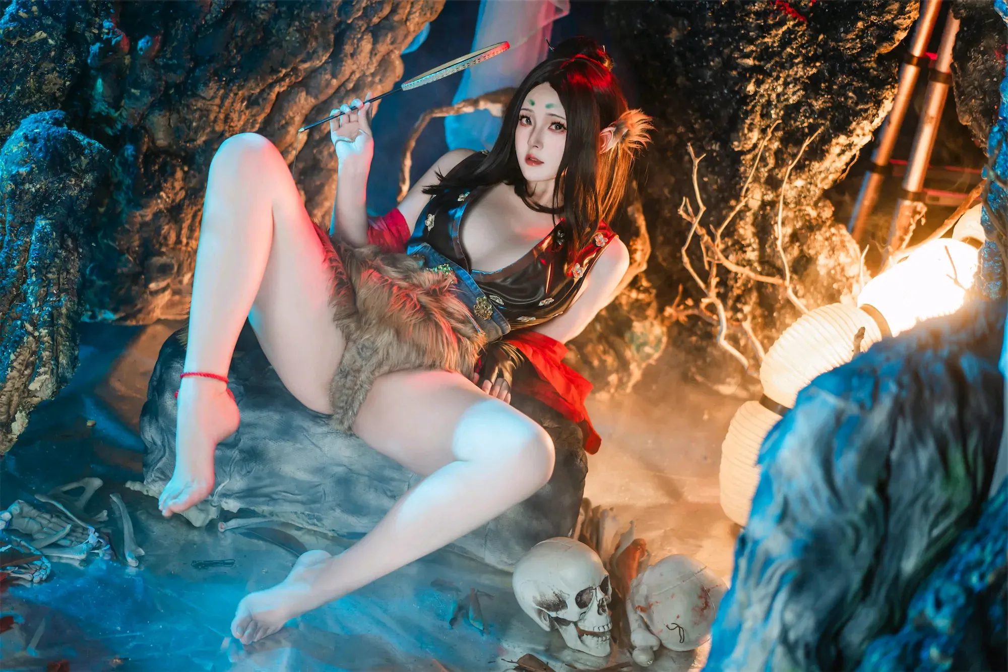 Natsuko夏夏子 – 黑神话悟空 萍萍 Cosplay-第23张