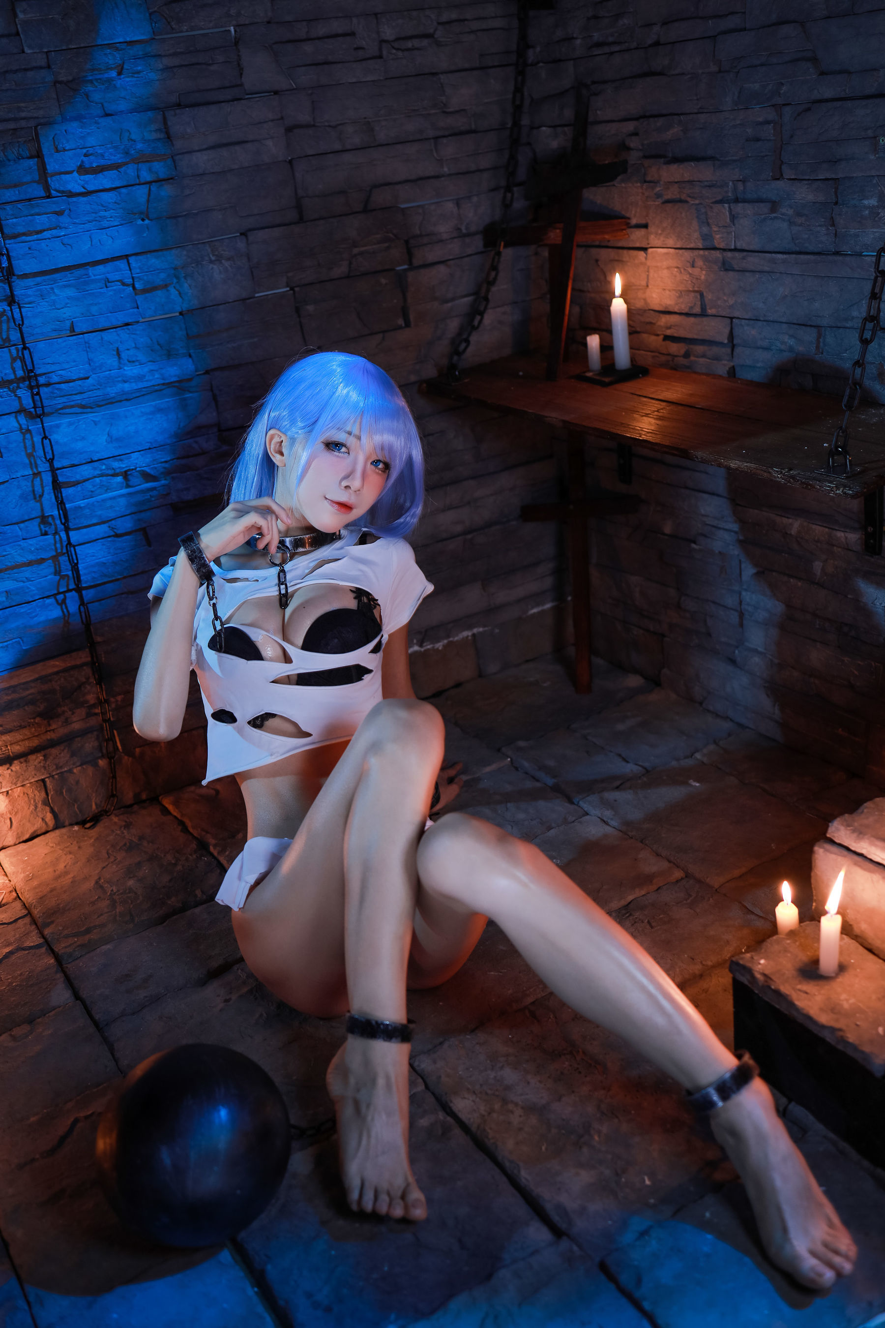 动漫博主水淼aqua – 恰巴耶夫 Cosplay-第4张