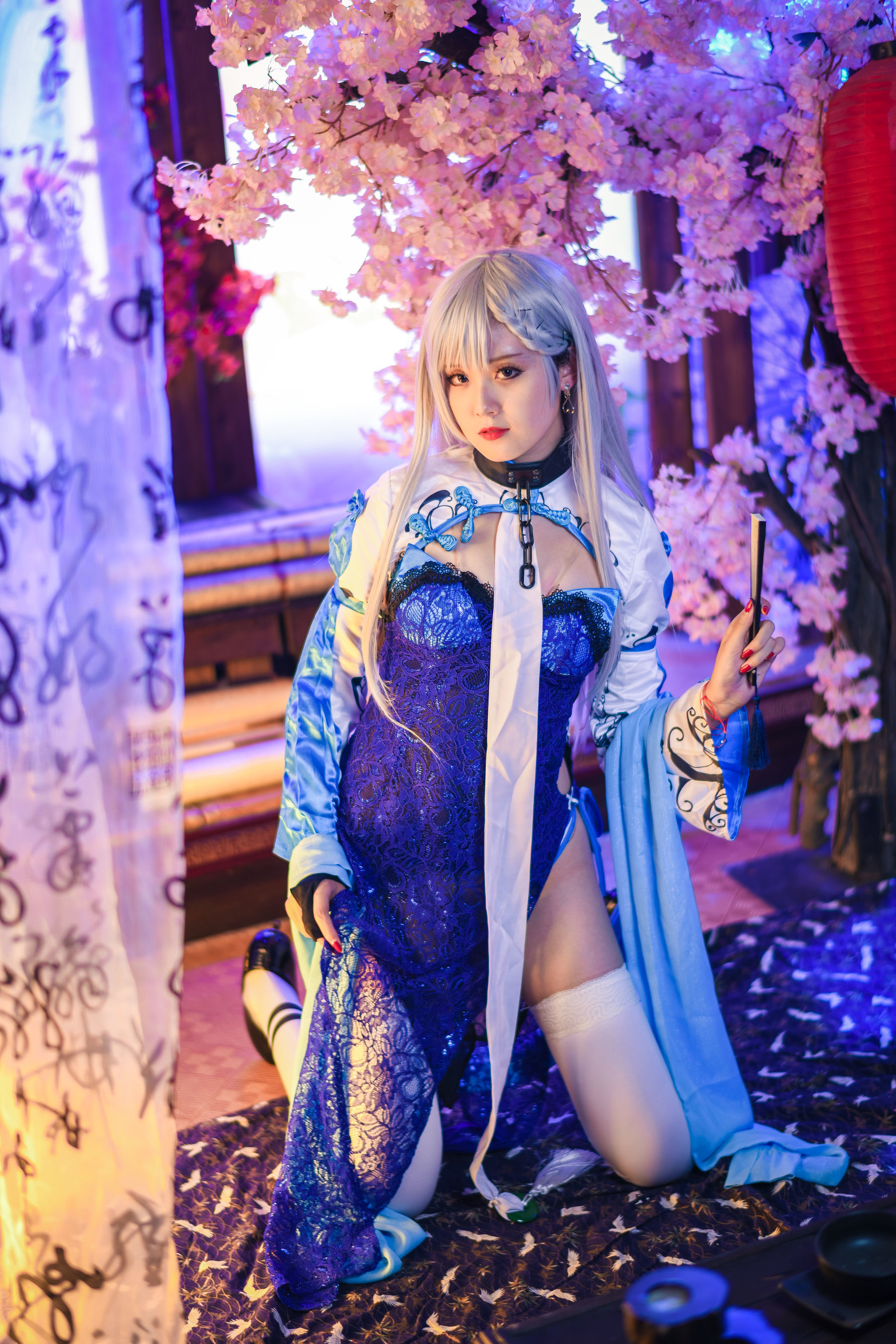 Coser小姐姐Akisoso秋楚楚 贝法 不知火 Cosplay-第8张