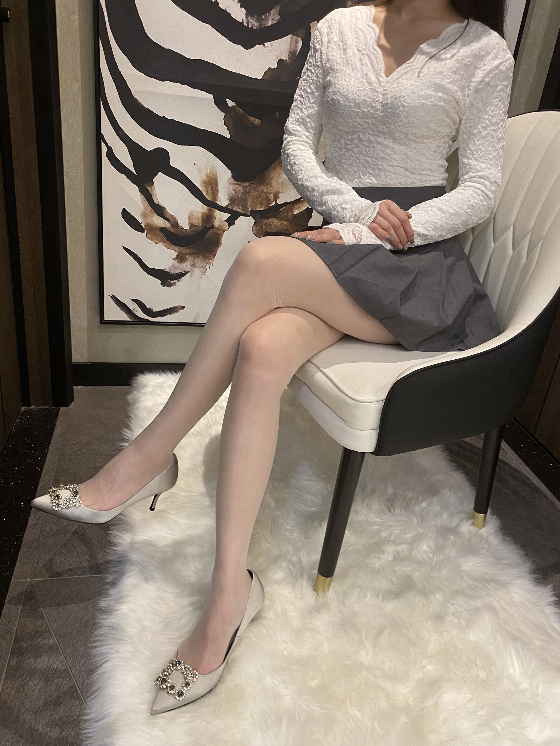 丝足博主麋鹿_Monroe 2020.02.08 薄丝风情 Cosplay-第24张