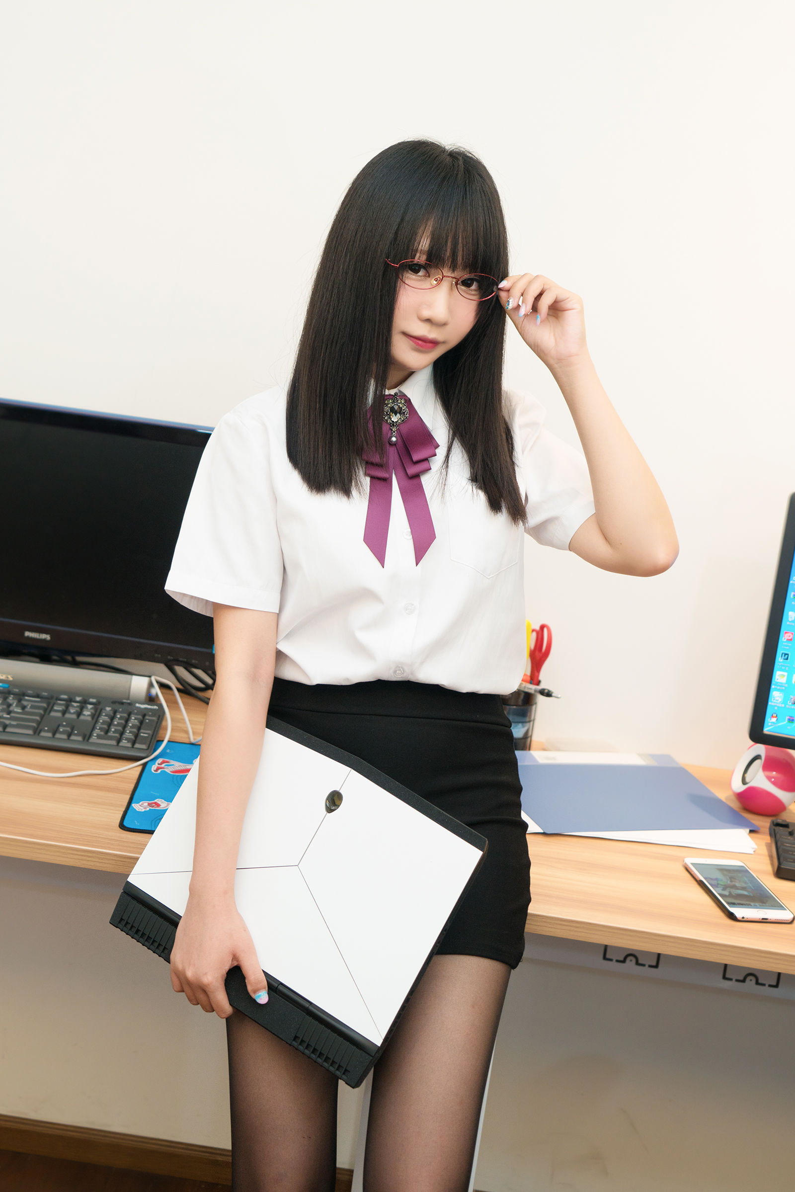 銘銘Kizami 前辈S大课堂 Cosplay-第36张