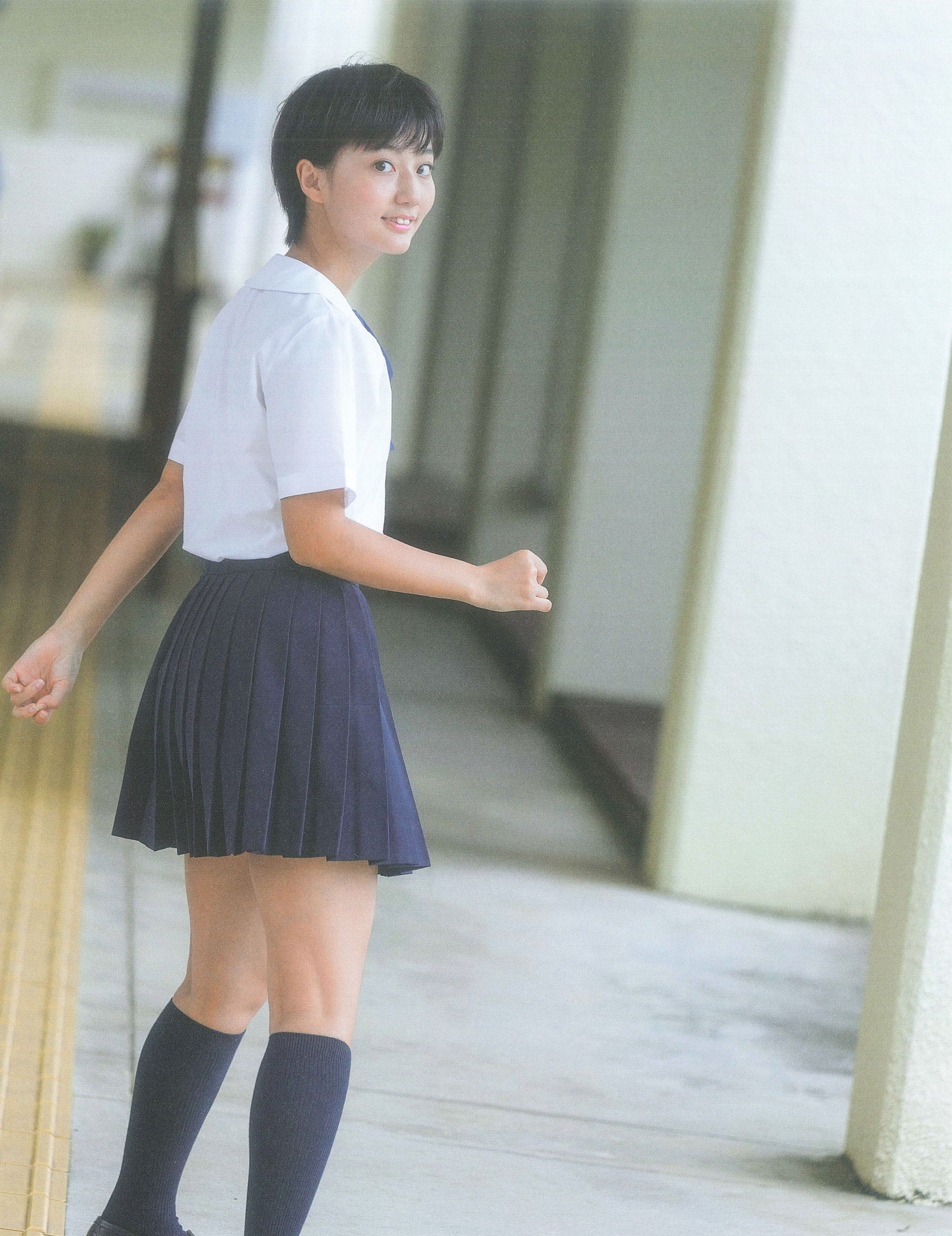 Manami Arai 新井愛瞳『セブンティーンズ@ブルー』1st写真集 Cosplay-第13张