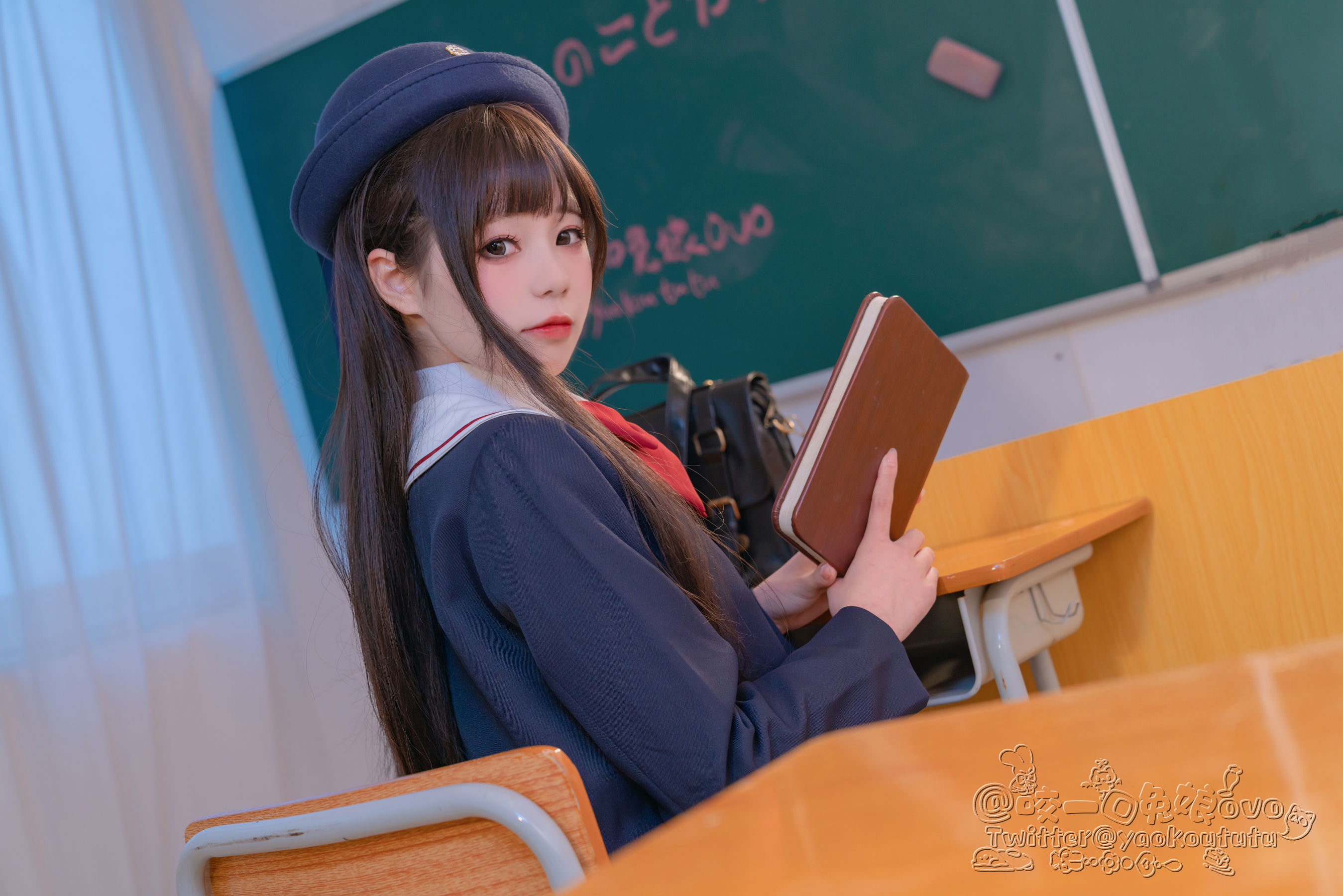 咬一口兔娘 – 入学式 Cosplay-第6张