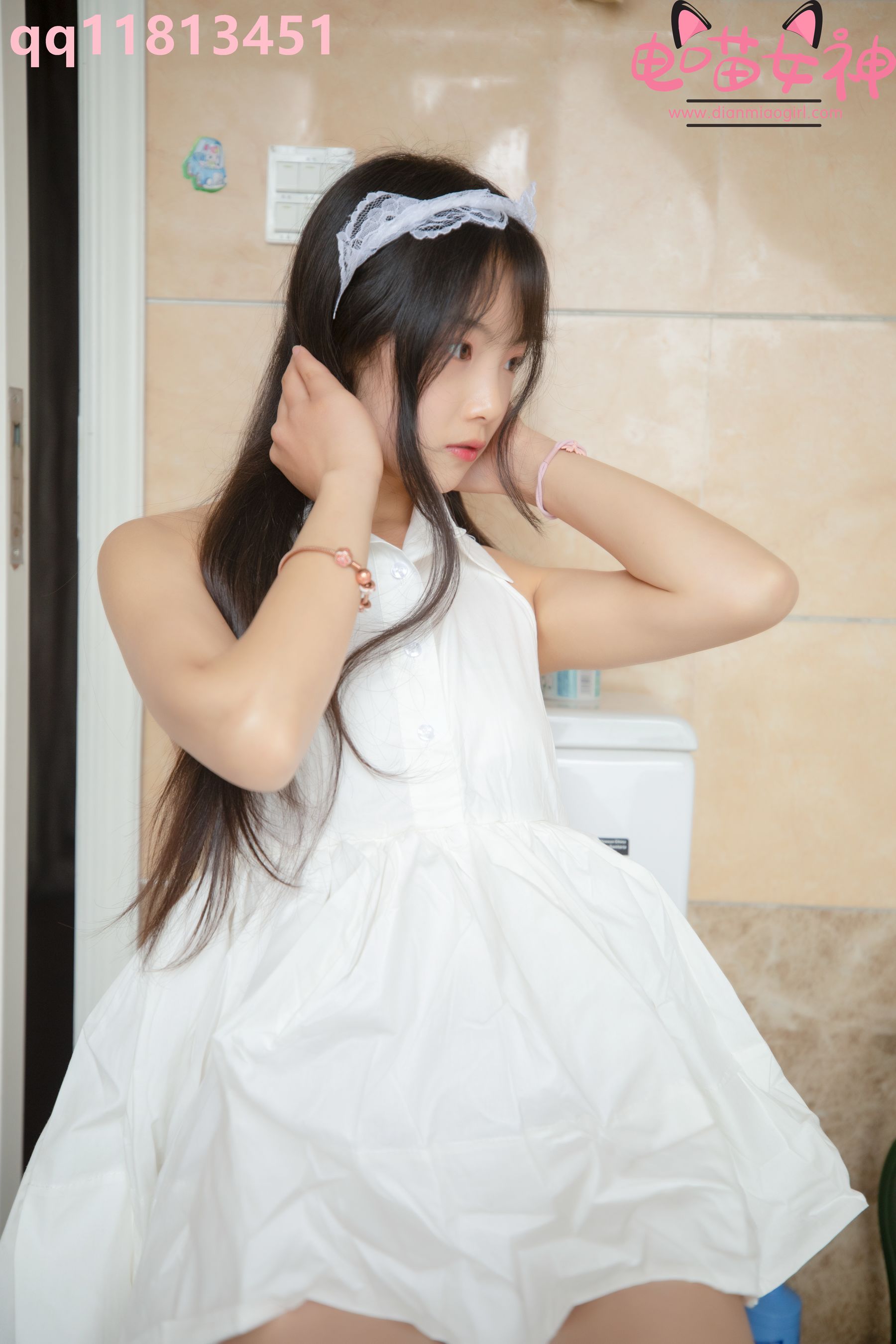 电喵女神 – 灵唯 浴缸 Cosplay-第13张