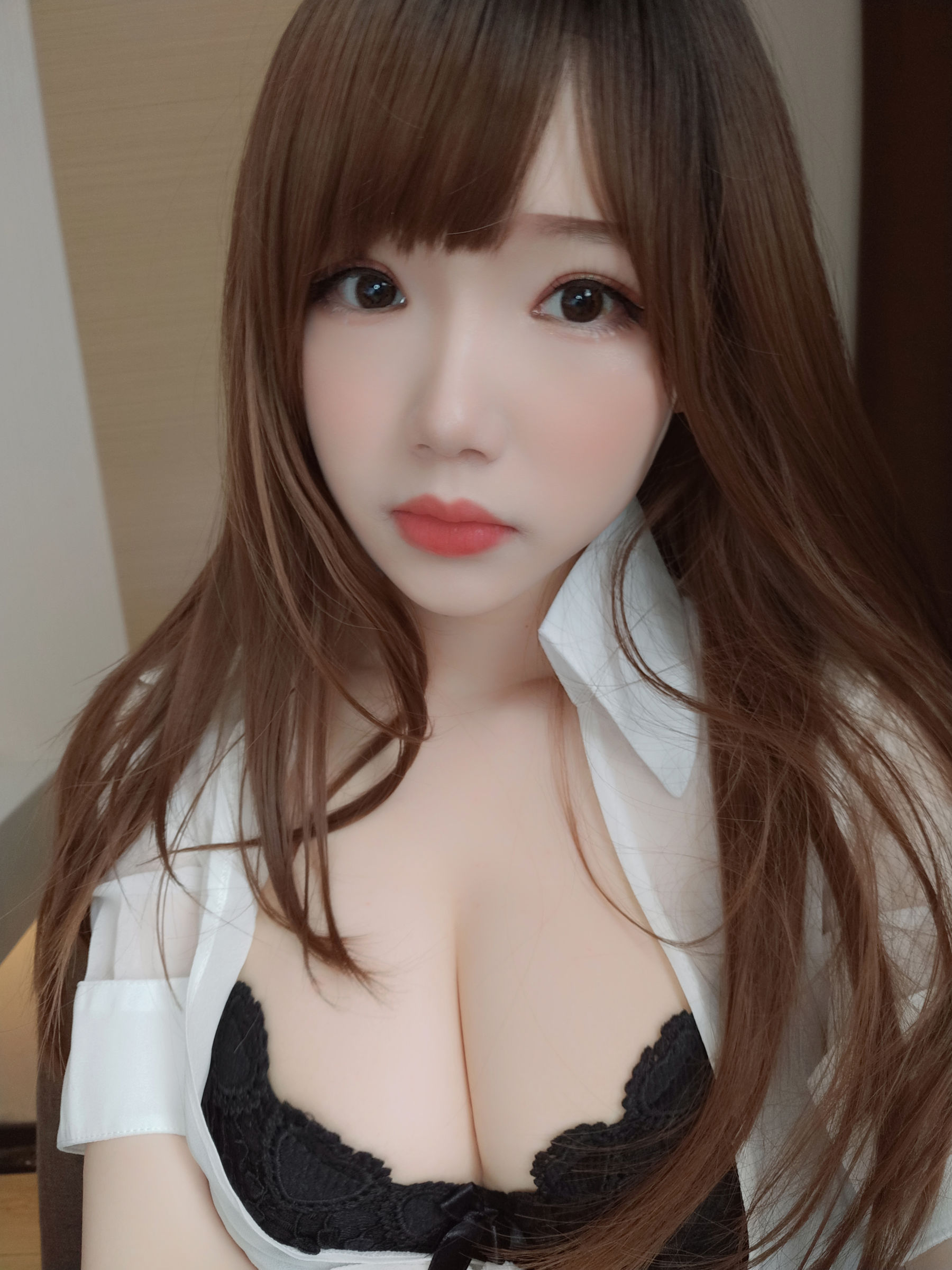 动漫博主雪晴Astra – 眼镜小秘书 Cosplay-第29张