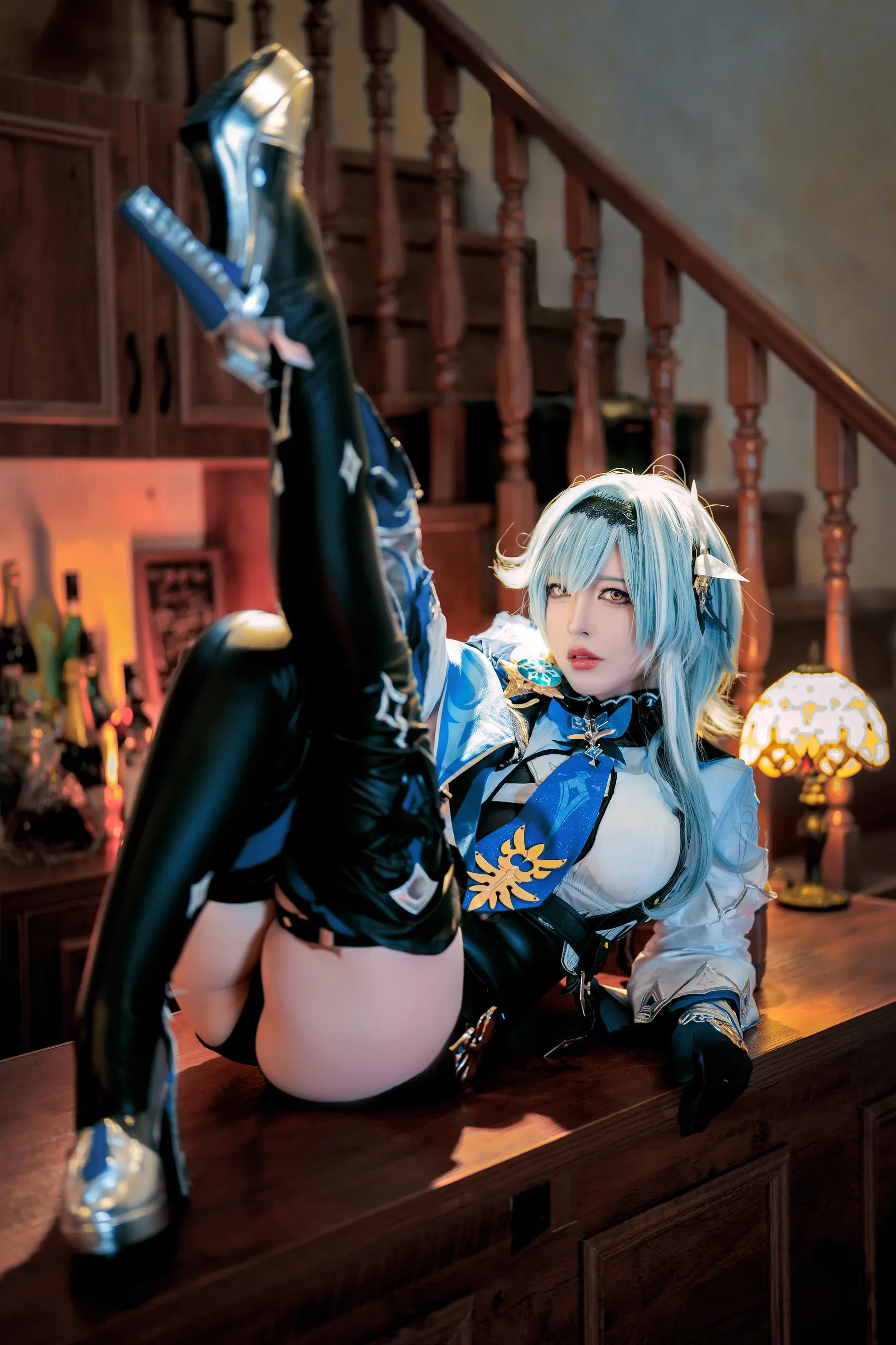 半半子 – 原神优菈 Cosplay-第15张