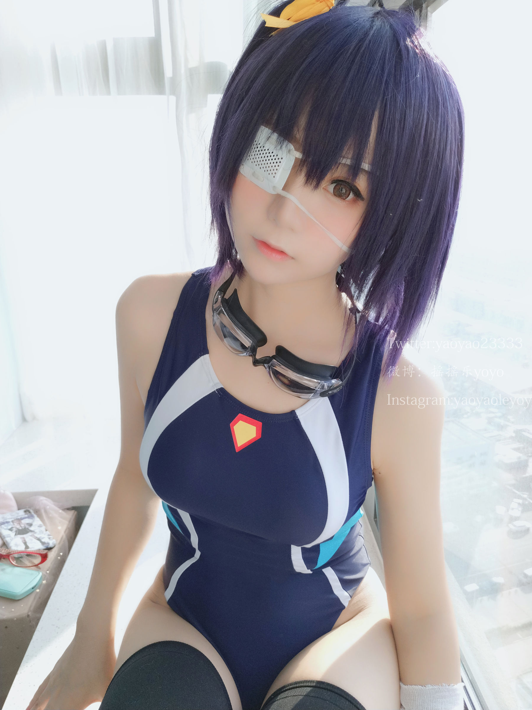 萌妹子Coser摇摇乐yoyo 六花 Cosplay-第36张