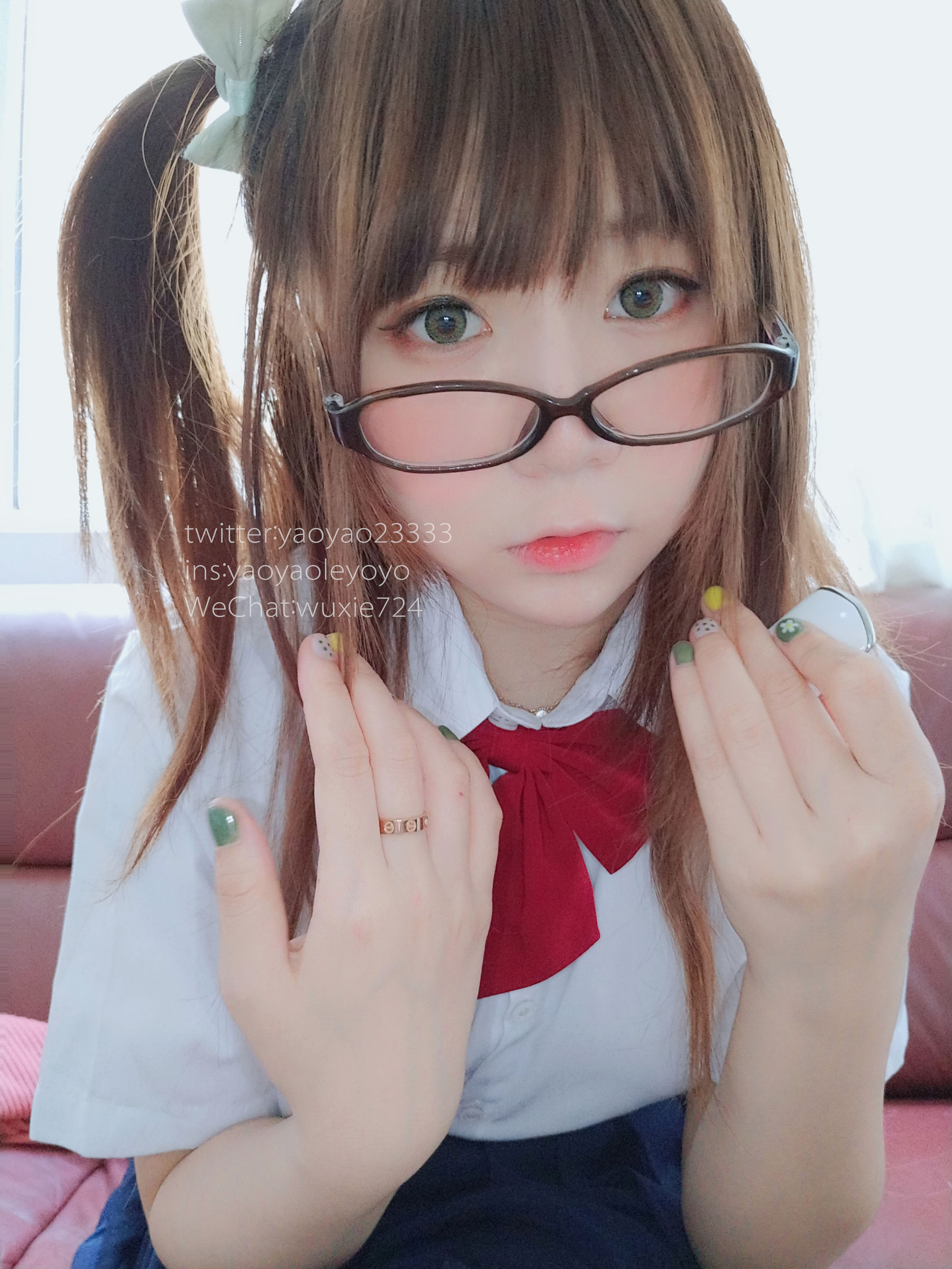 [萝莉COS] 摇摇乐yoyo – 清纯JK小学妹 Cosplay-第2张