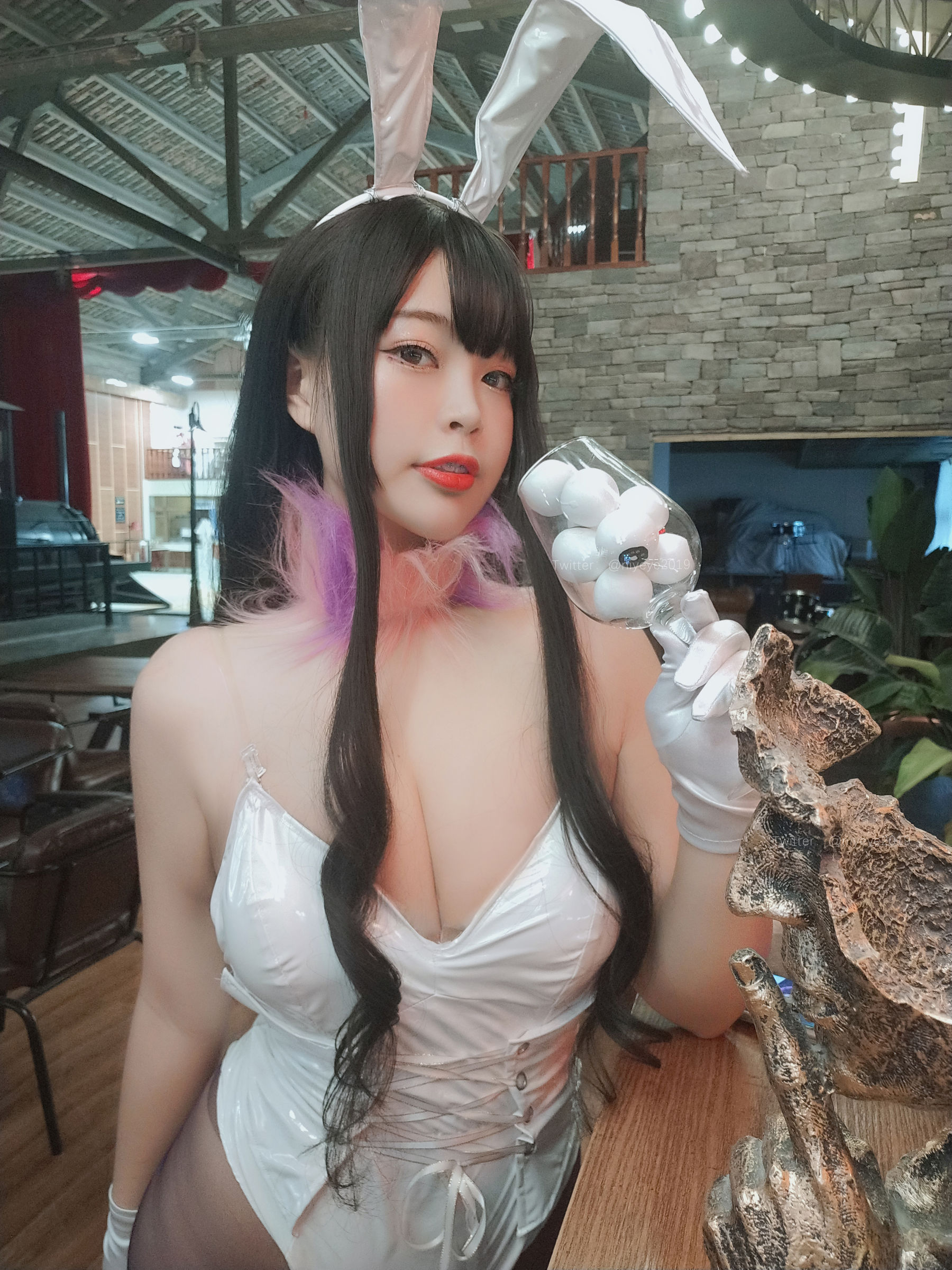 萌系小姐姐-白烨-耶米西奶露 – 恶魔姐姐 Cosplay-第2张