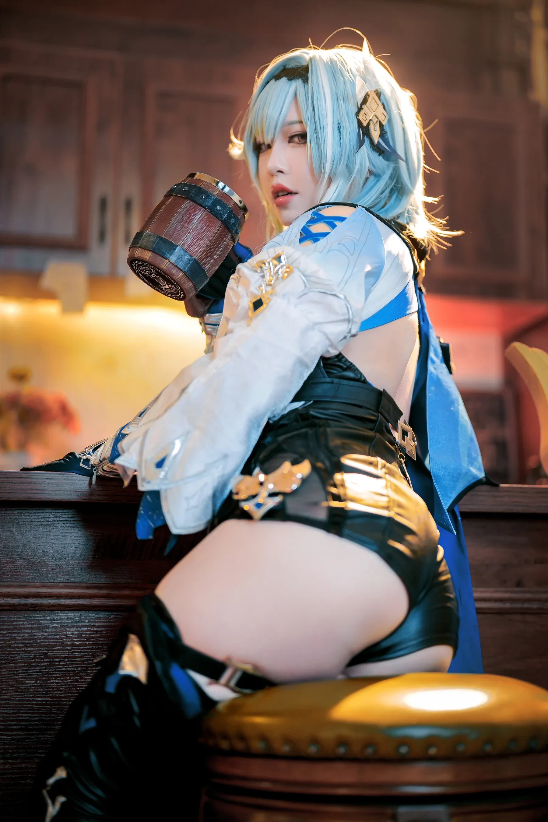 半半子 – 原神优菈 Cosplay-第7张