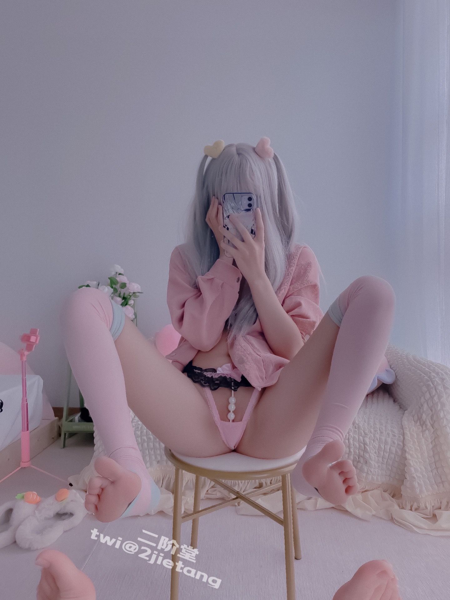 二阶堂 – 今天是粉色 Cosplay-第41张