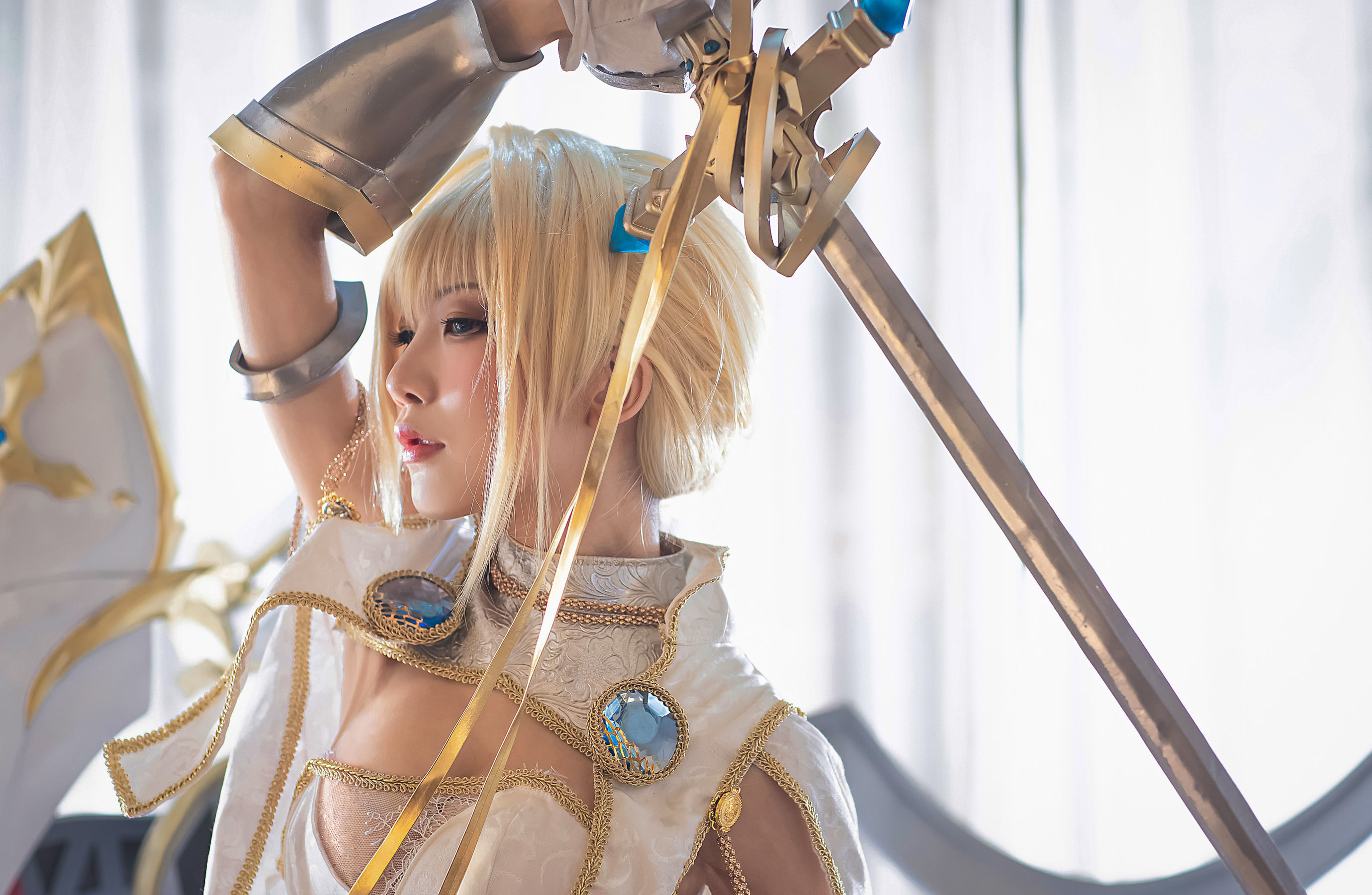 动漫博主水淼aqua – 圣女贞德 Cosplay-第38张
