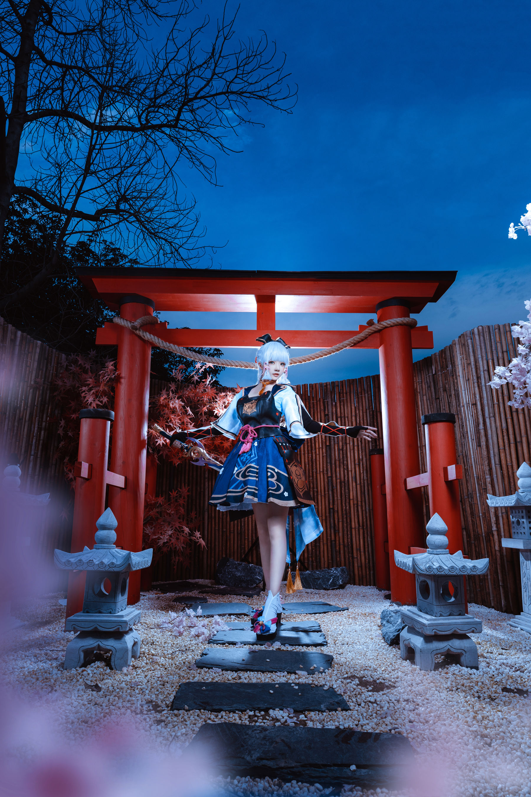 桜桃喵 – 神里绫华 Cosplay-第5张