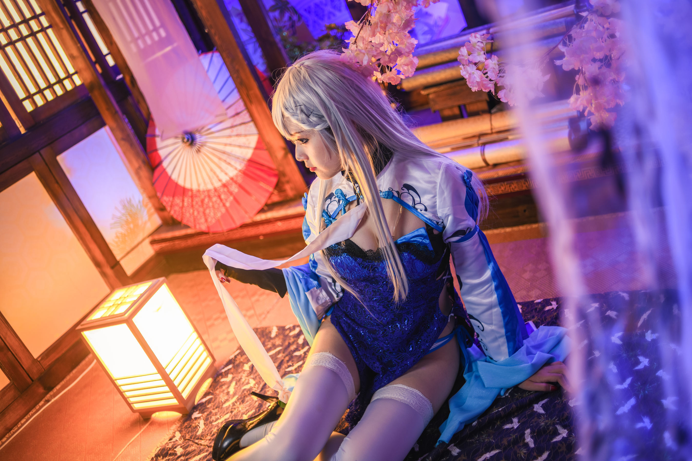 Coser小姐姐Akisoso秋楚楚 贝法 不知火 Cosplay-第33张