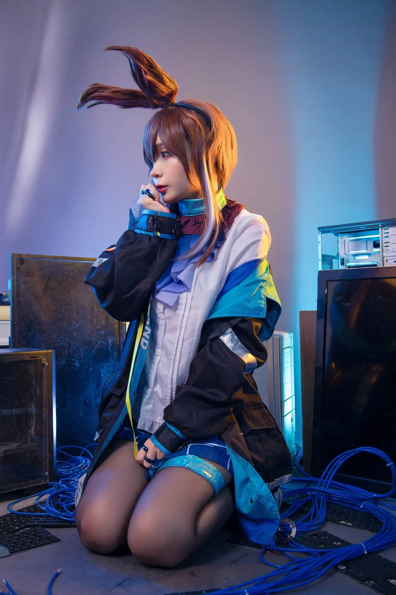 Umeko J – Amiya Arknights Cosplay-第6张