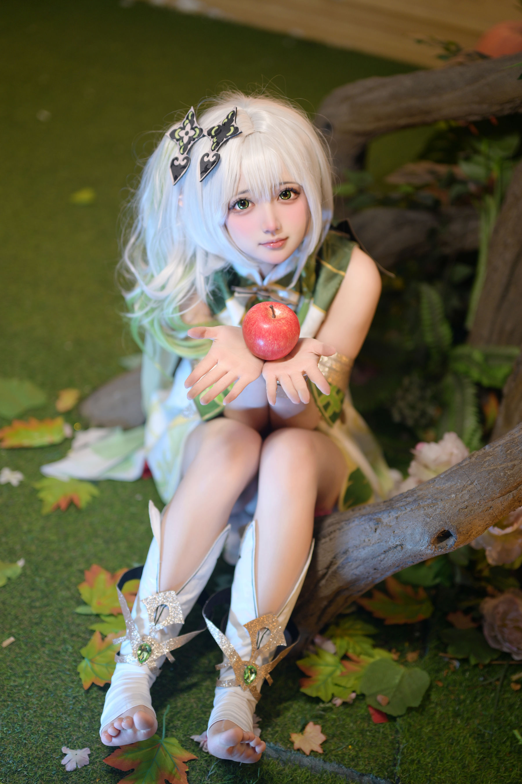 莱可Raika – 纳西妲的乐园 Cosplay-第15张