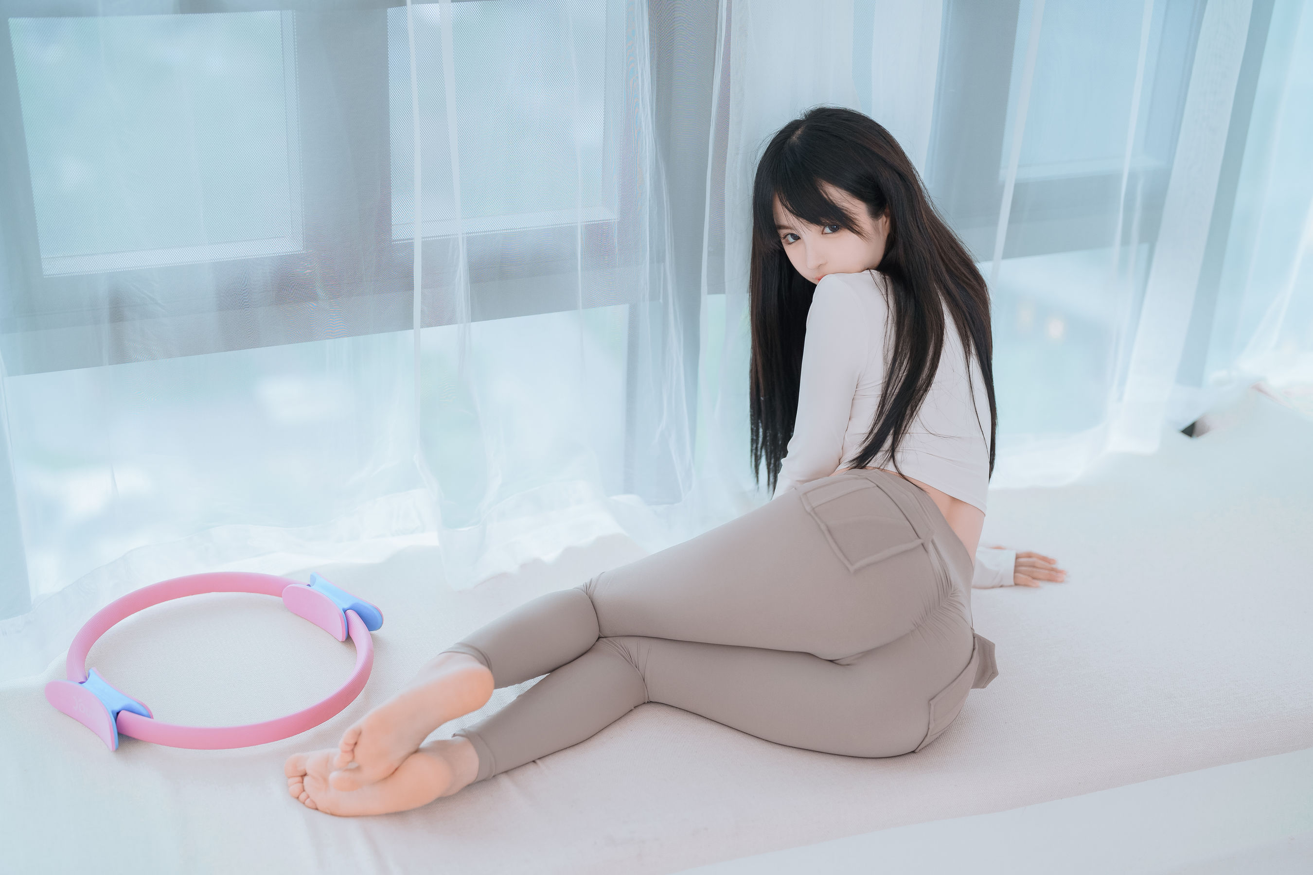 桜井宁宁 – 瑜伽妹妹 Cosplay-第15张