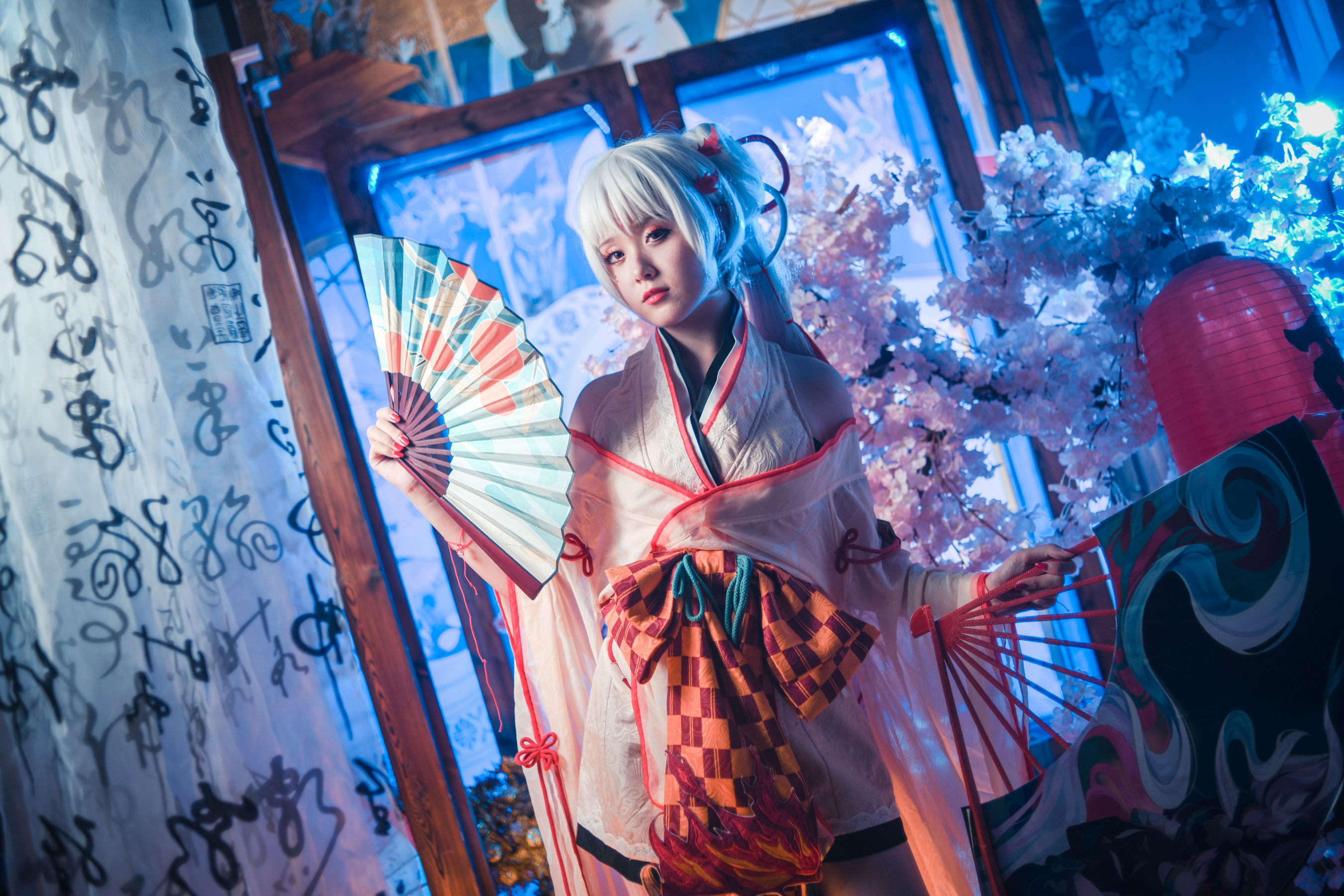 Coser小姐姐Akisoso秋楚楚 贝法 不知火 Cosplay-第10张