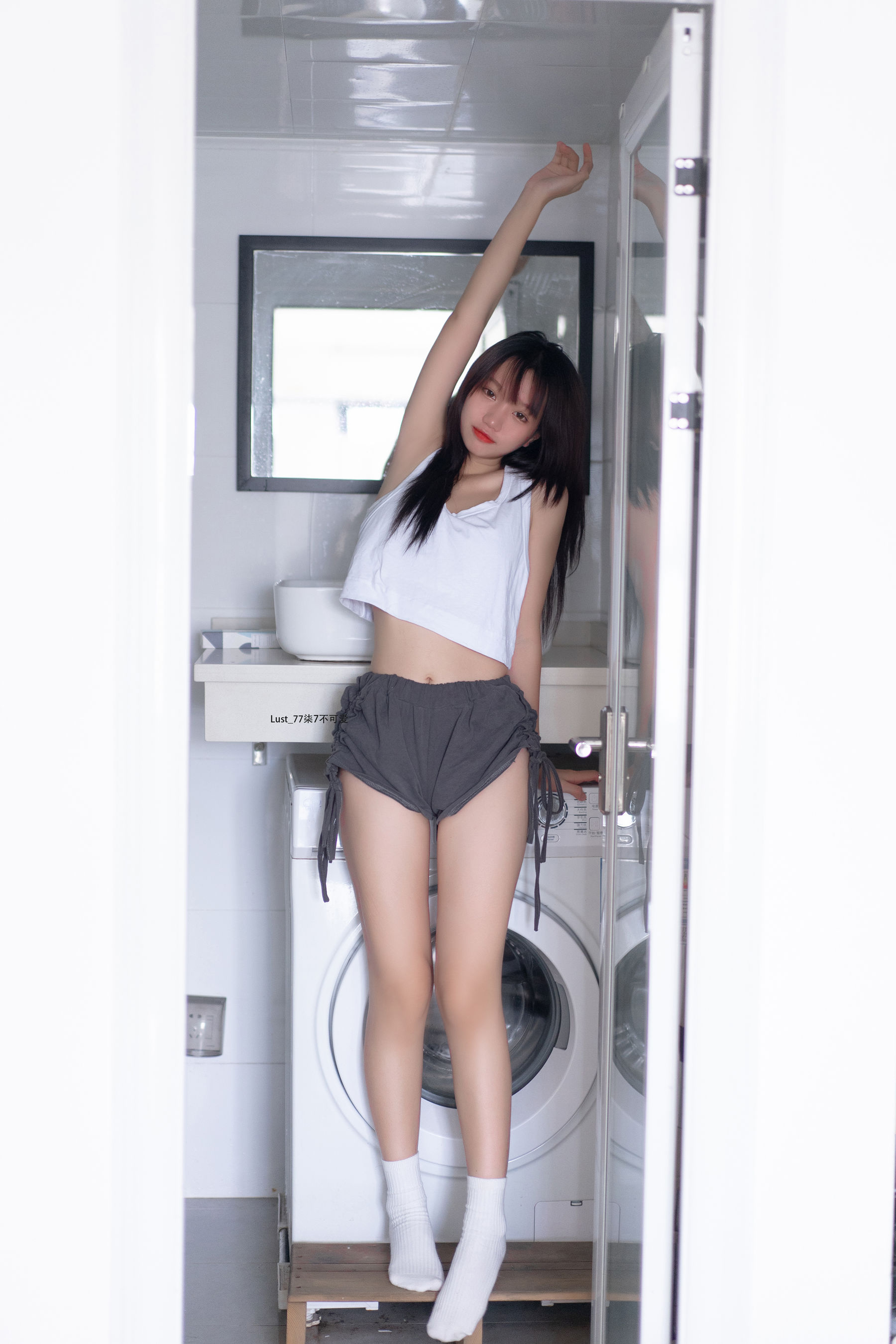 动漫博主柒柒要乖哦 – 初恋背心 Cosplay-第108张