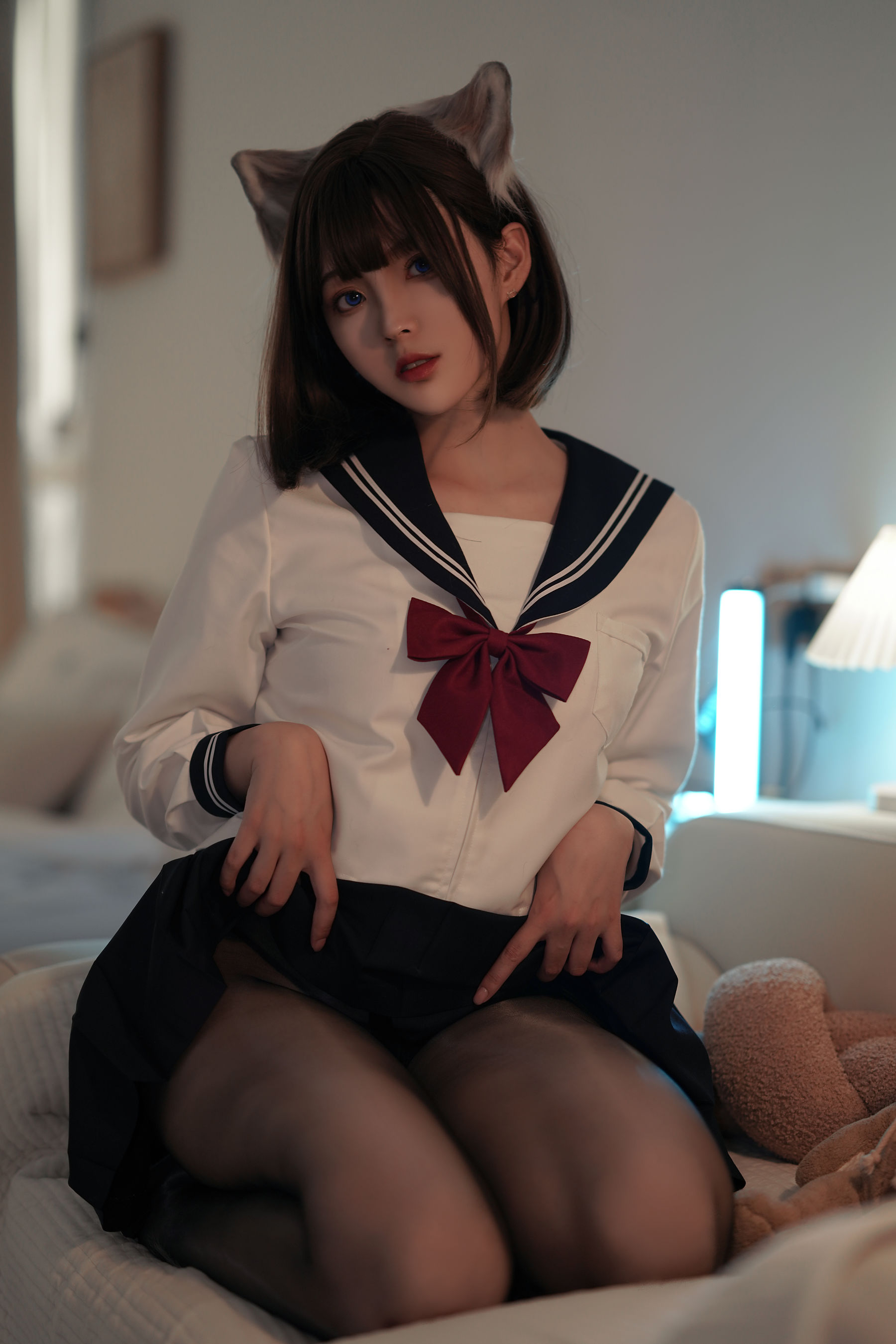 Natsuko夏夏子 – 大尾巴喵 Cosplay-第1张