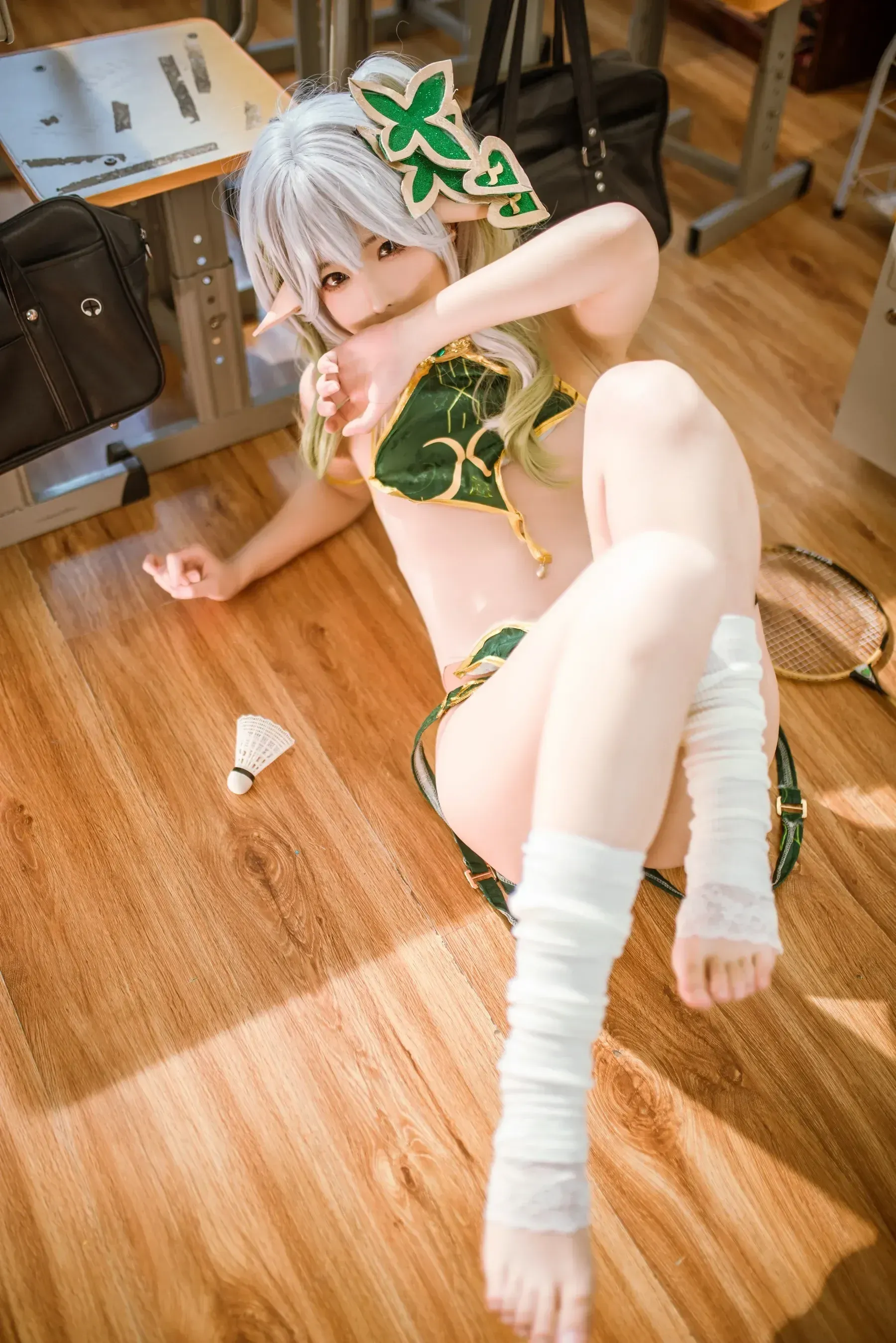 Quan冉有点饿 – 纳西妲 Cosplay-第13张