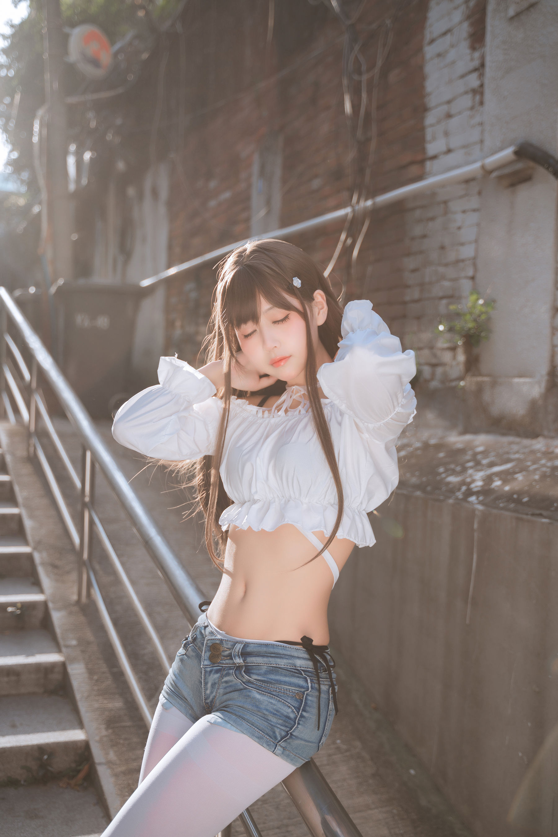 阳光美少女萌芽儿o0 – 邻家小恶魔 Cosplay-第1张