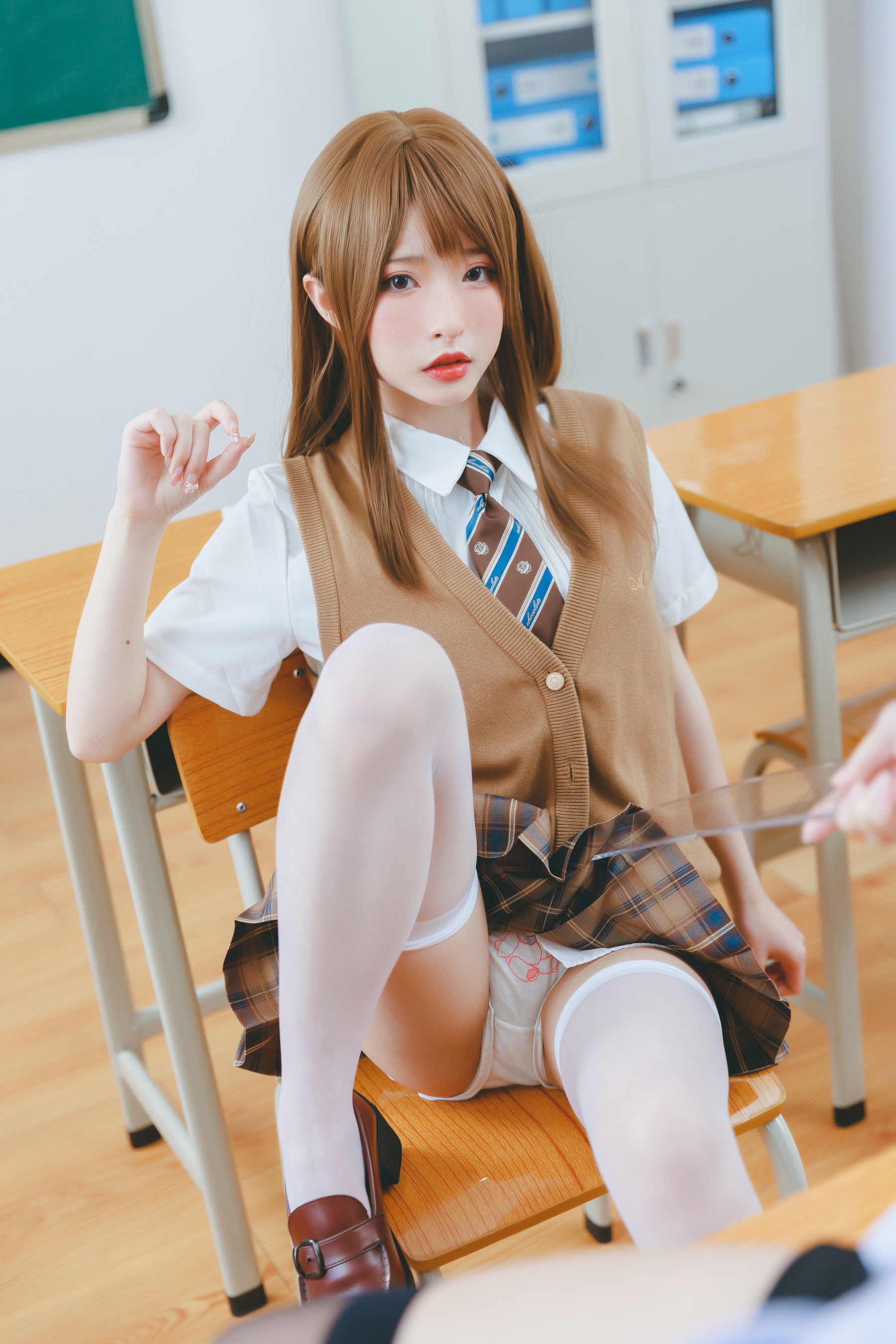 尤物清水由乃 – 放学后的秘密辅导 Cosplay-第72张