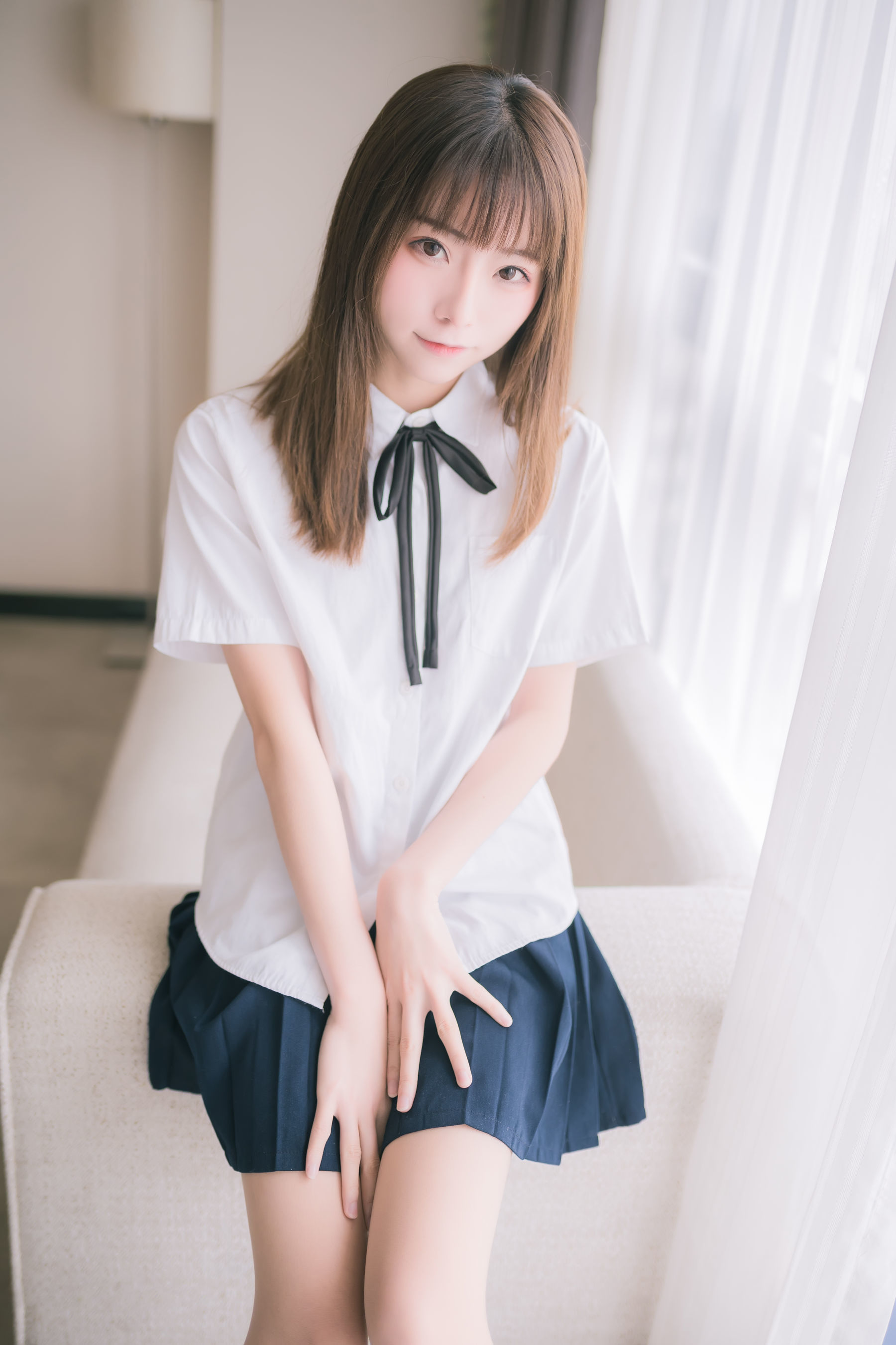 动漫博主Kitaro_绮太郎 – JK小姐姐 Cosplay-第45张
